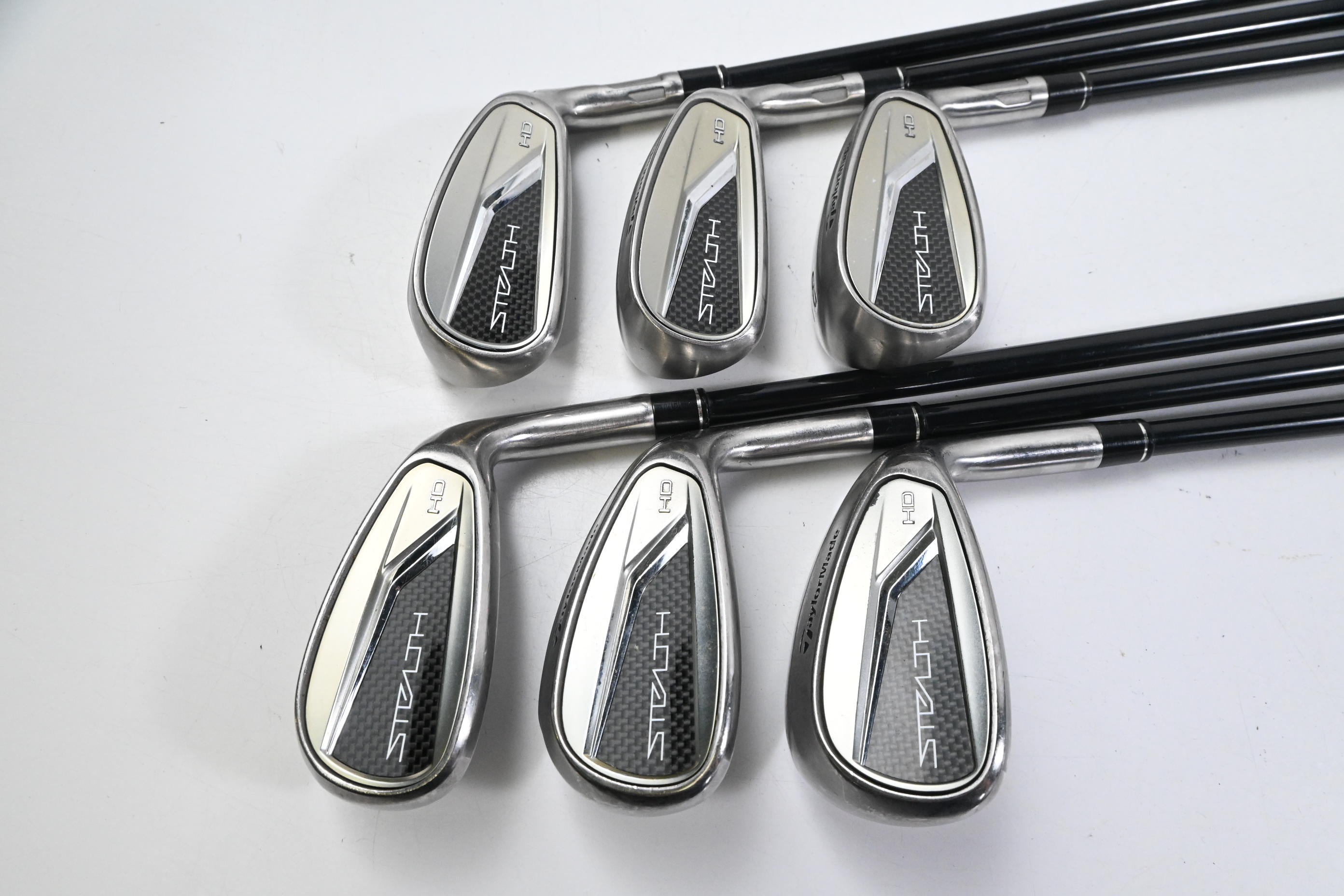 Taylormade Stealth HD Irons / 6-PW+GW / Regular Flex Fujikura Ventus Red Shafts