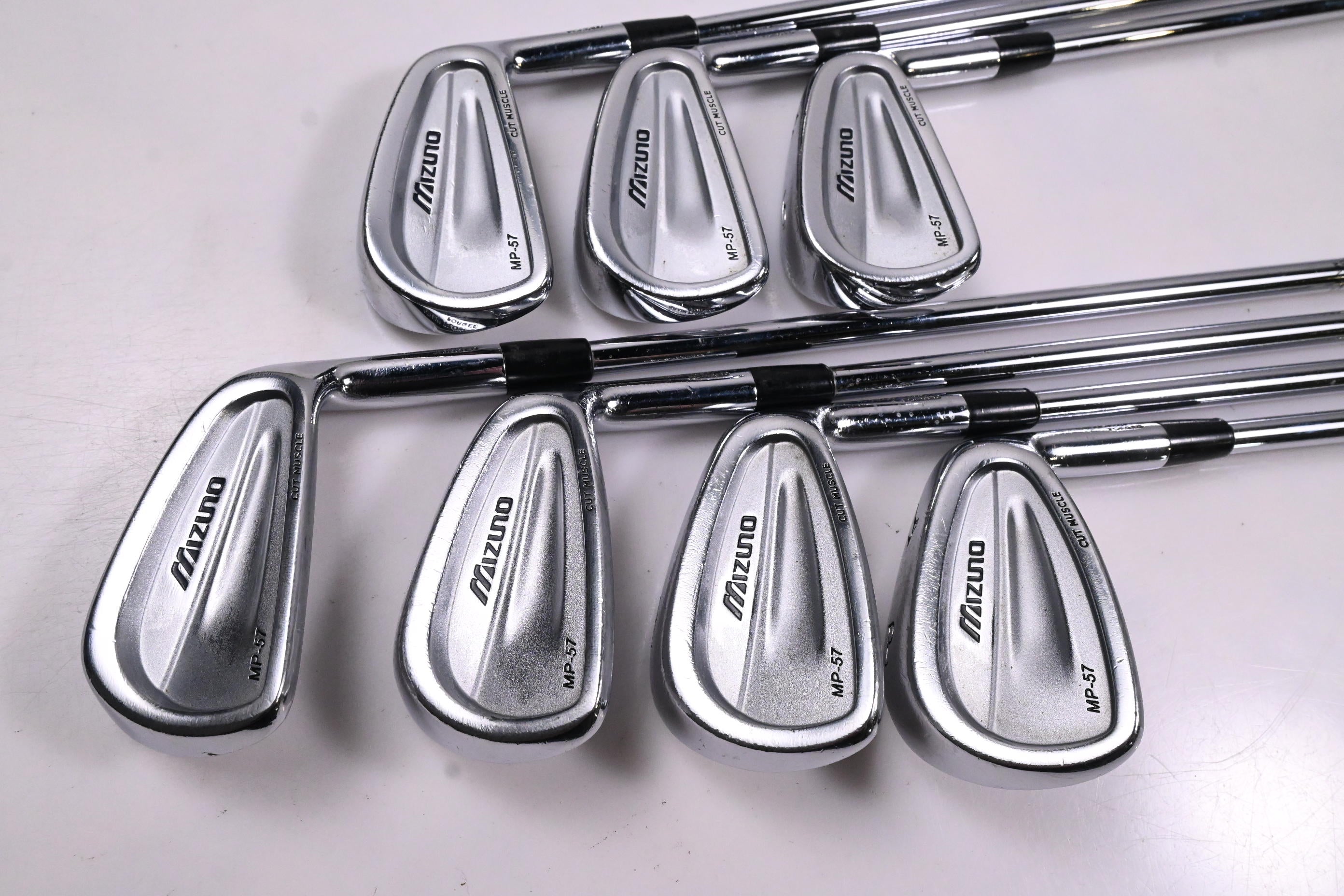 Mizuno MP-57 Irons / 4-PW / Regular Flex Dynamic Gold R300 Shafts