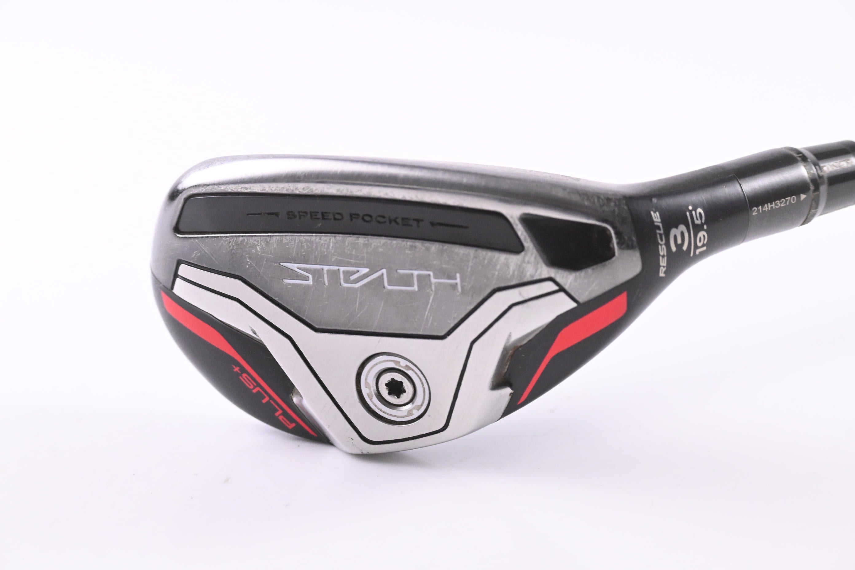 Taylormade Stealth 2 Plus #3 Hybrid / 19.5 Degree / Regular Flex HZRDUS Red RDX