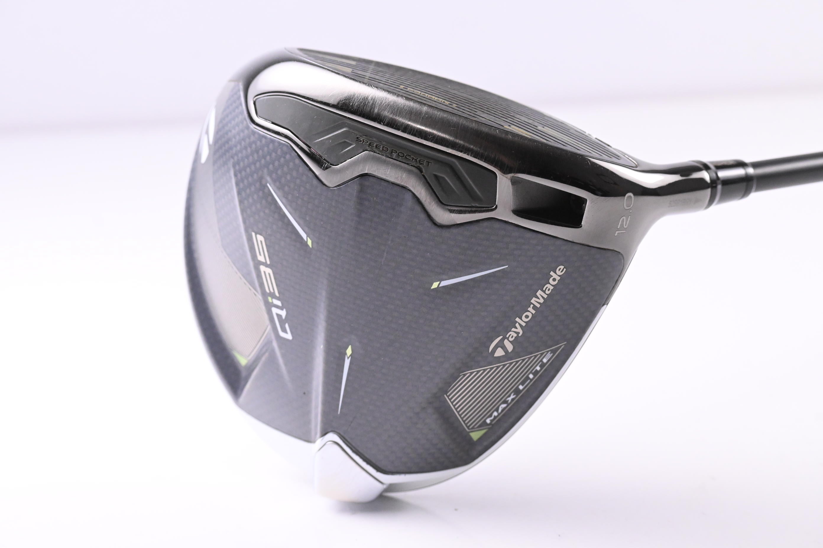 Taylormade Qi35 Max Lite Driver / 12 Degree / Senior Flex Vanquish 4 Shaft