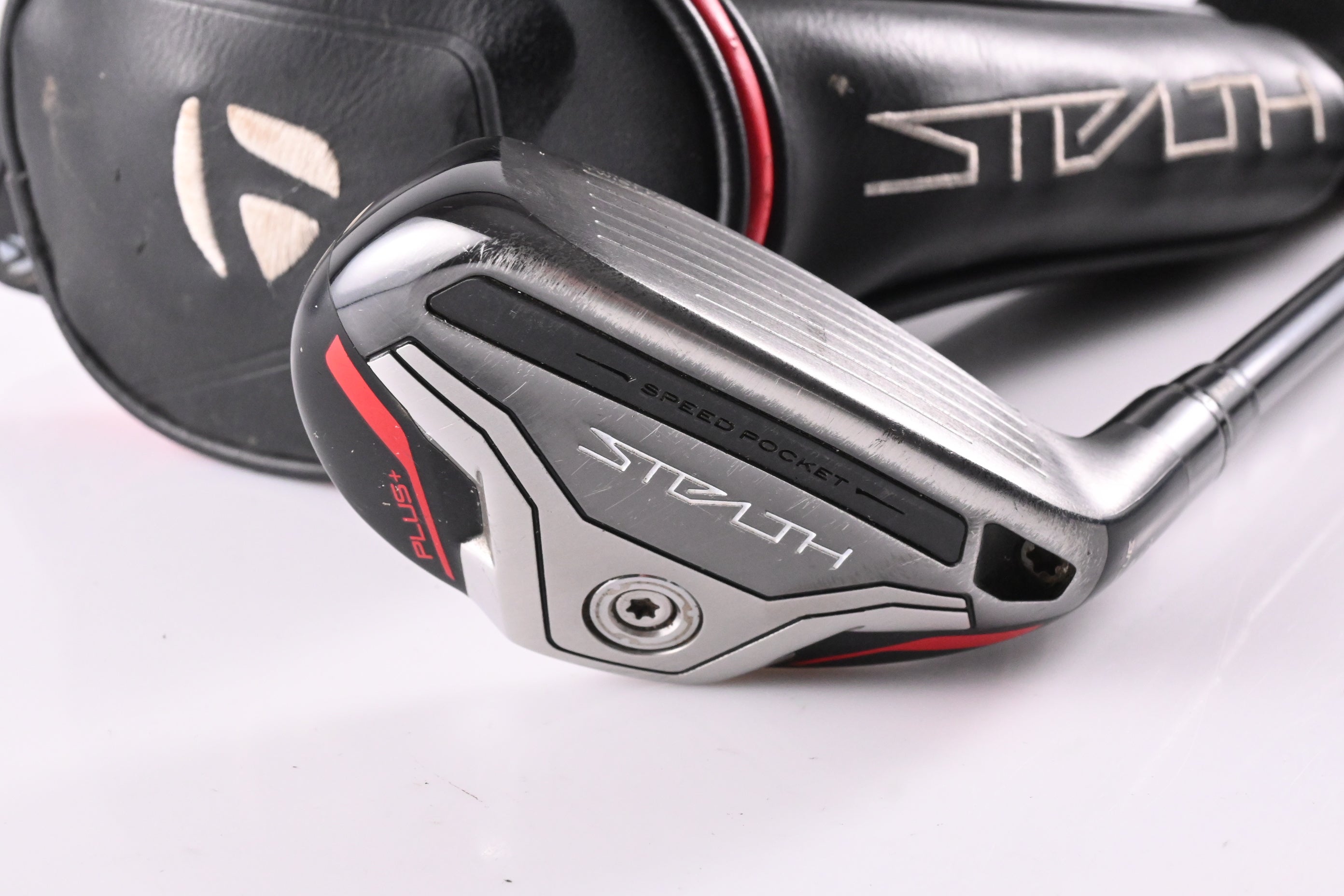 Taylormade Stealth Plus #2 Hybrid / 17 Degree / Stiff Flex HZRDUS Smoke Red RDX