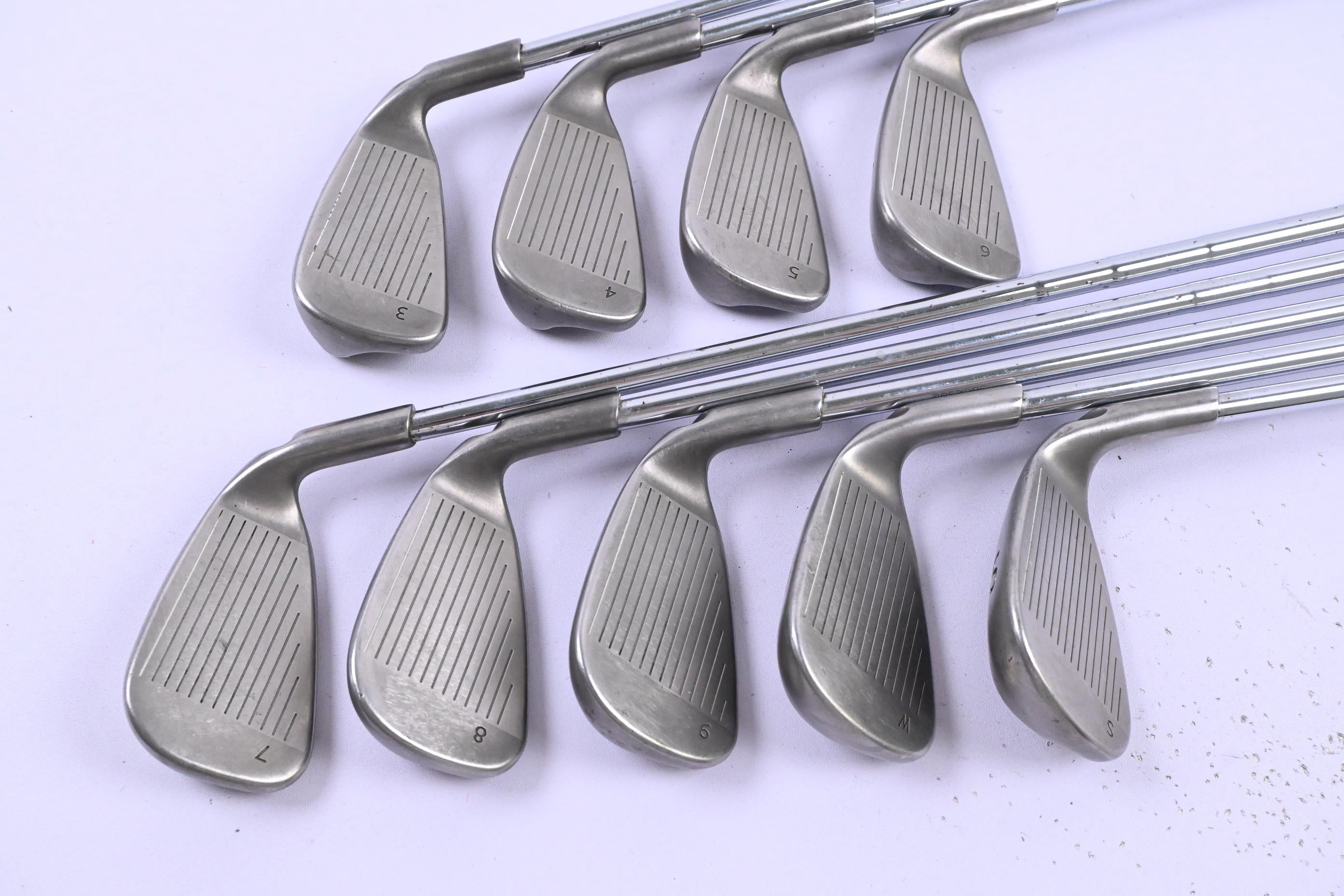 Left Hand Ping G25 Irons / 3-PW+SW / Black Dot / Regular Flex Ping CFS Shafts