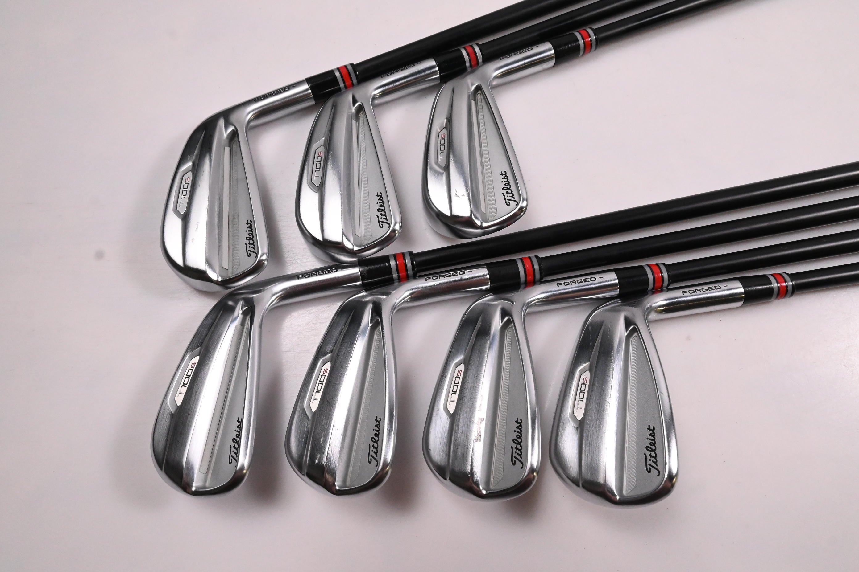 Titleist T100 S 2021 Irons / 4-PW / X-Flex KBS TGI 110 Shafts