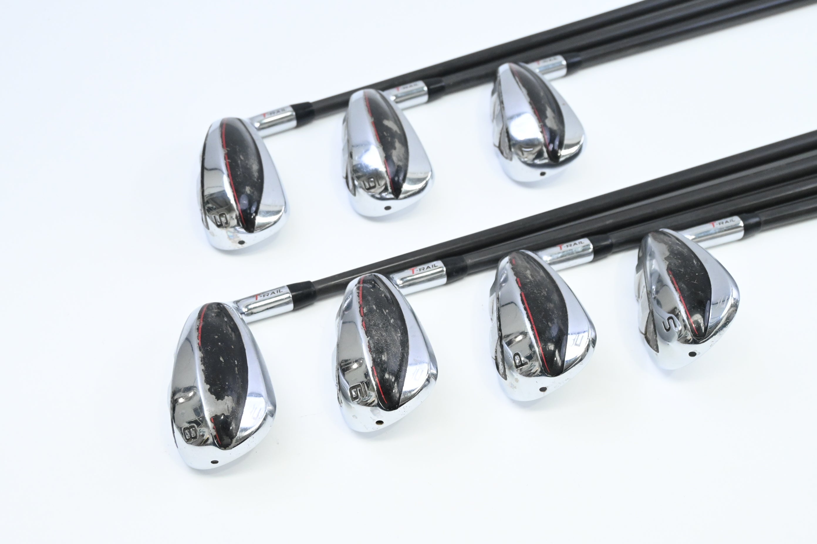 Cobra T-Rail 2023 Irons / 5-PW+SW / Senior Flex Cobra Ultralite 45 Shafts