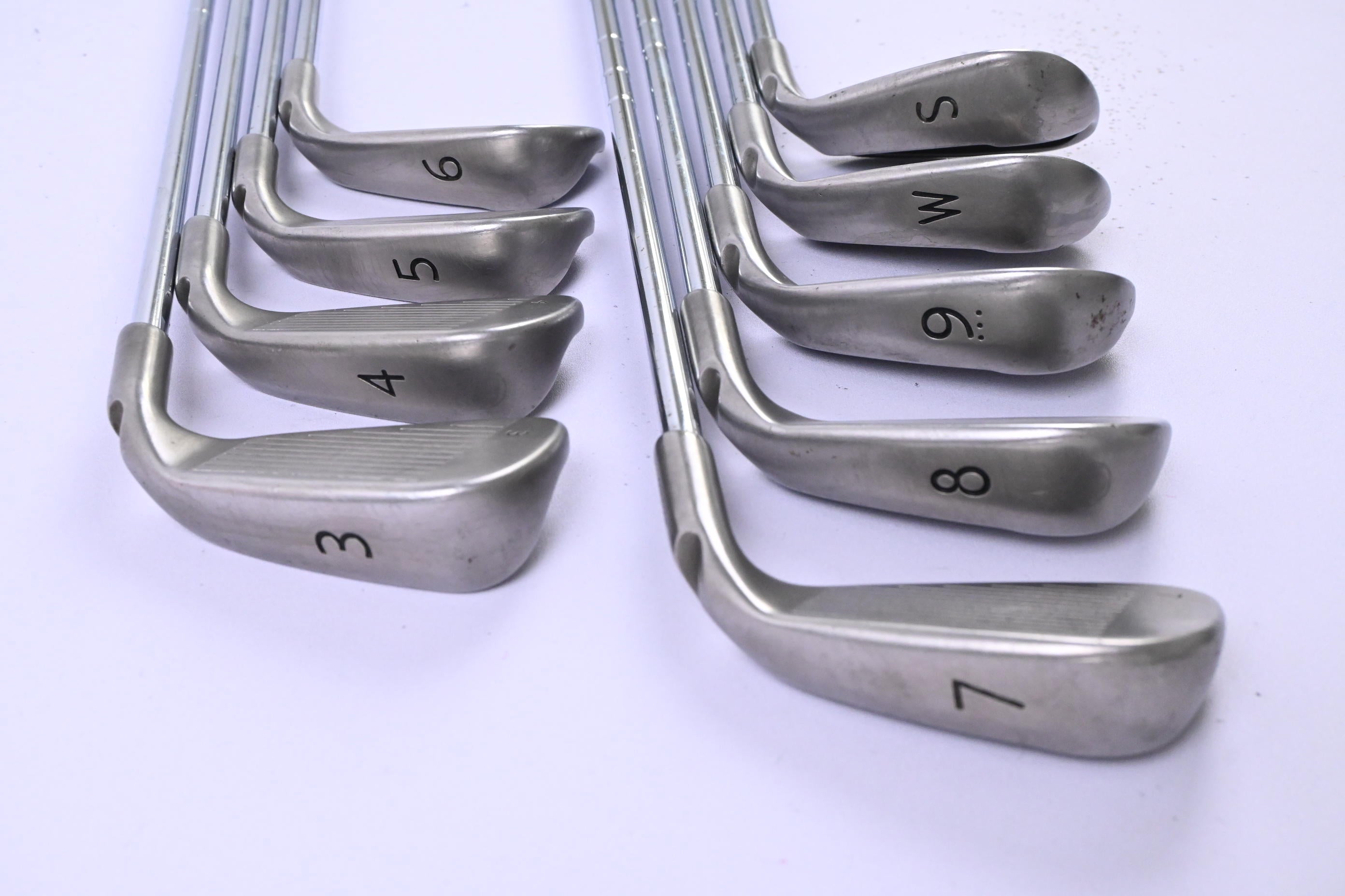 Left Hand Ping G25 Irons / 3-PW+SW / Black Dot / Regular Flex Ping CFS Shafts