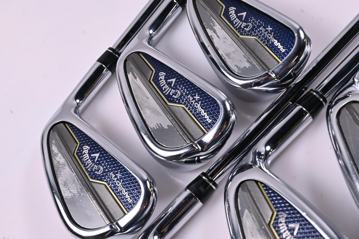 Callaway Paradym X Irons / 5-PW / Regular Flex Elevate MPH 85 Shafts