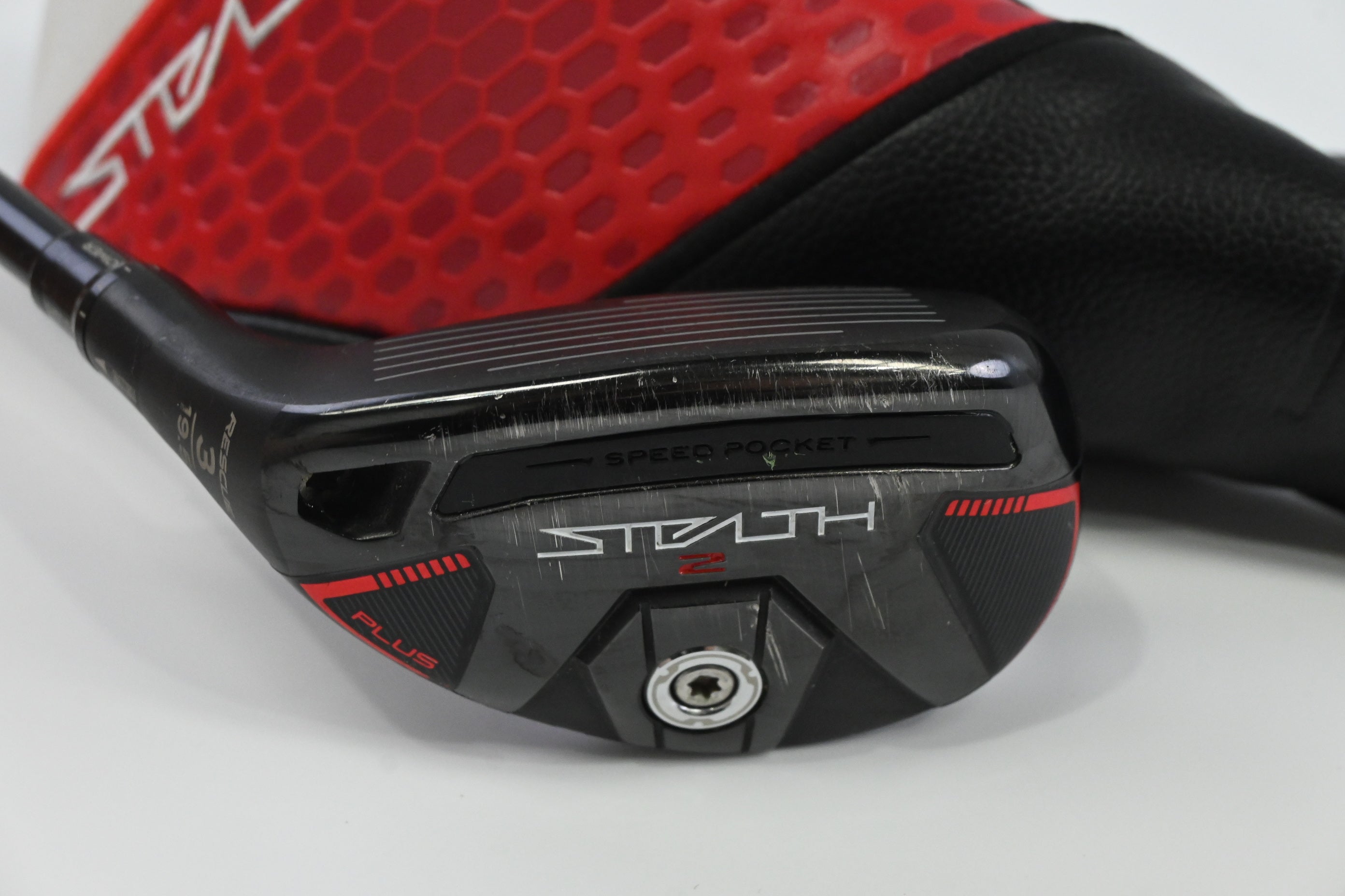Left Hand Taylormade Stealth 2 Plus #3 Hybrid / 19.5 Degree / Stiff Flex Kai'li