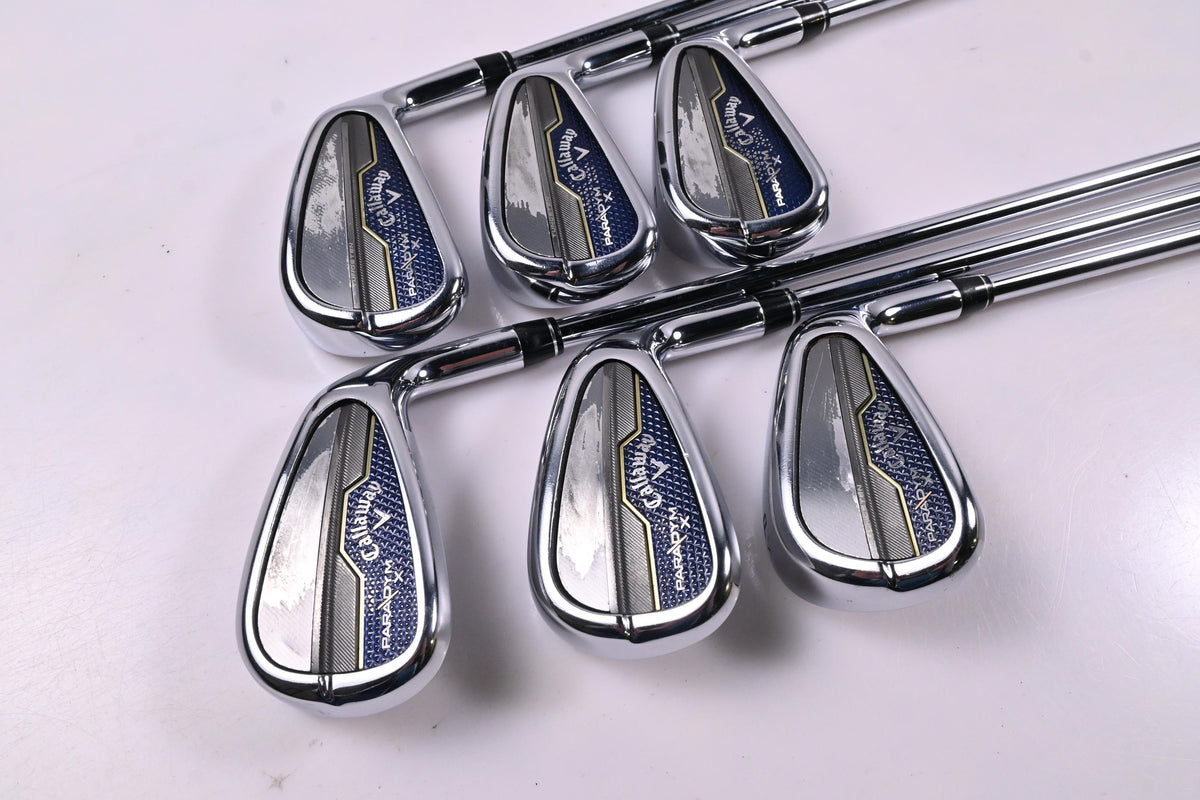 Callaway Paradym X Irons / 5-PW / Regular Flex Elevate MPH 85 Shafts