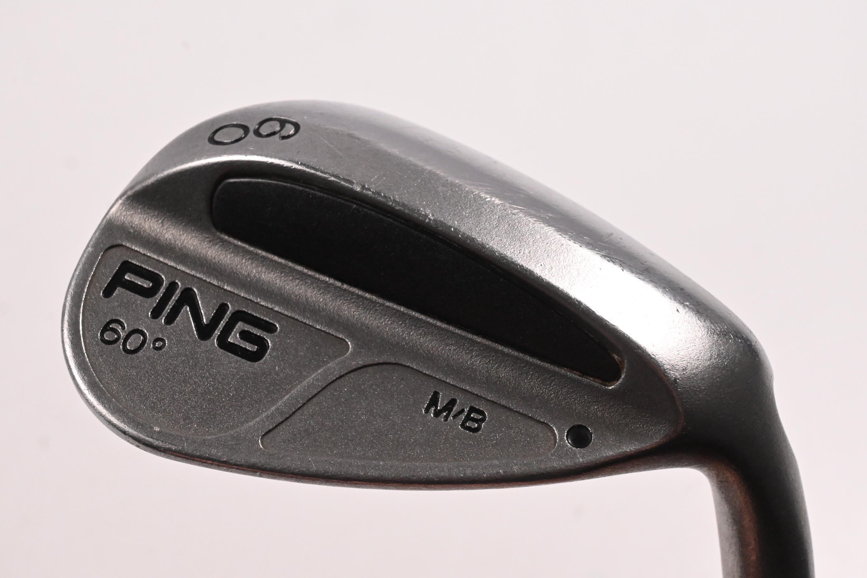 Ping M/B Lob Wedge / 60 Degree / Black Dot / Wedge Flex Ping Steel Shaft
