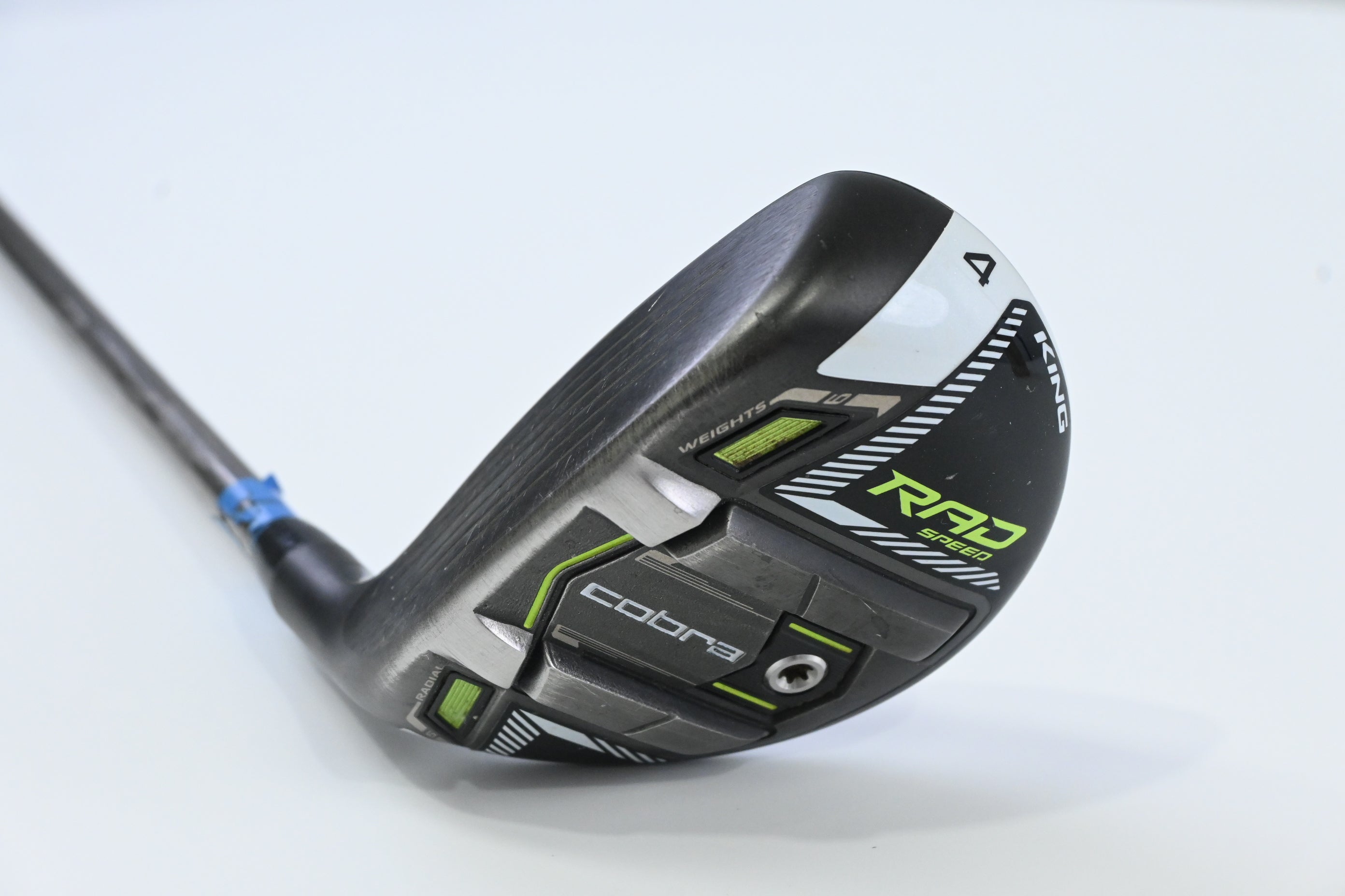 Left Hand Cobra King Radspeed #4 Hybrid / 21 Degree / Stiff Flex UST Recoil ESX