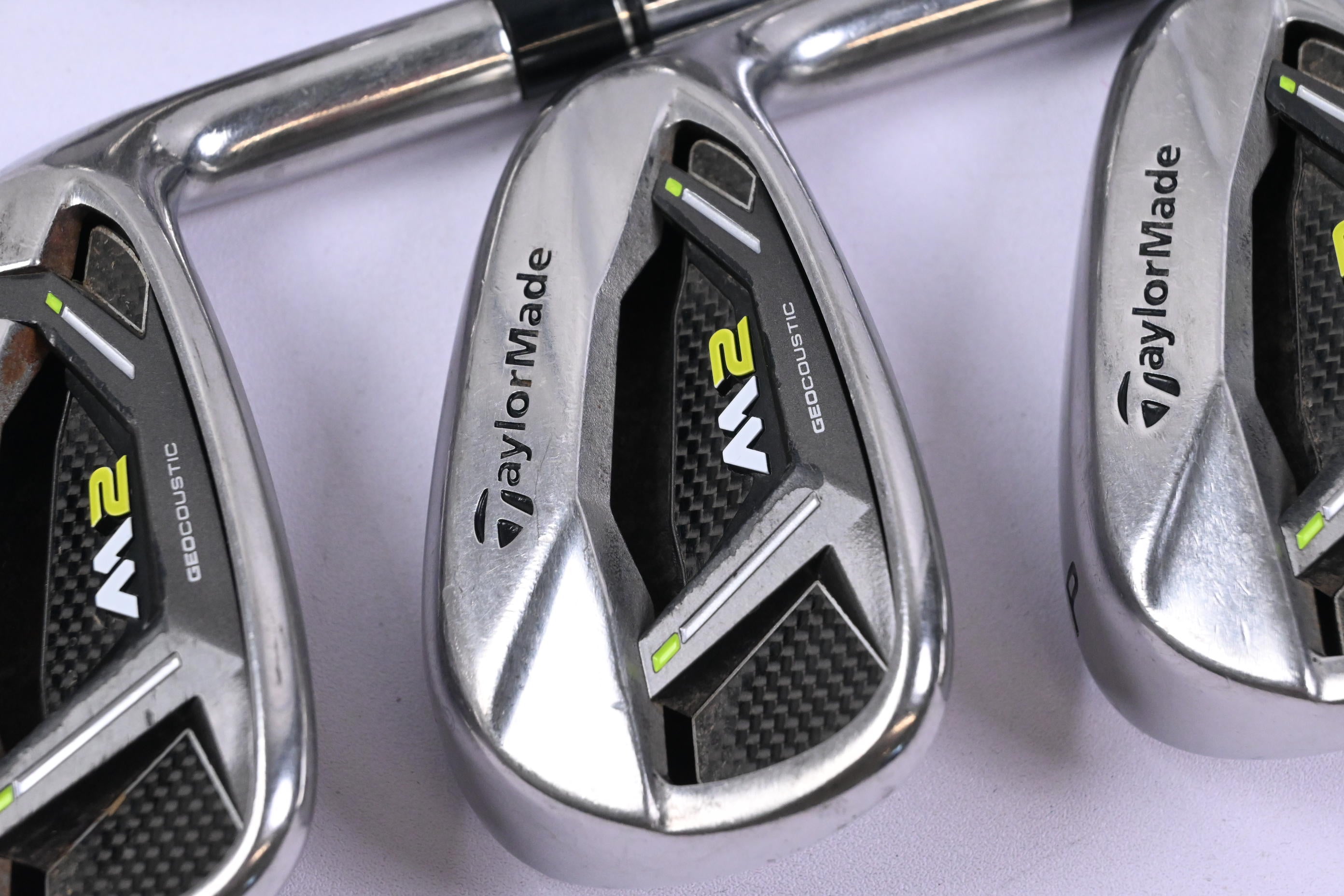 Taylormade M2 2017 Irons / 5-PW / Regular Flex KBS REAX Steel 88 Shafts