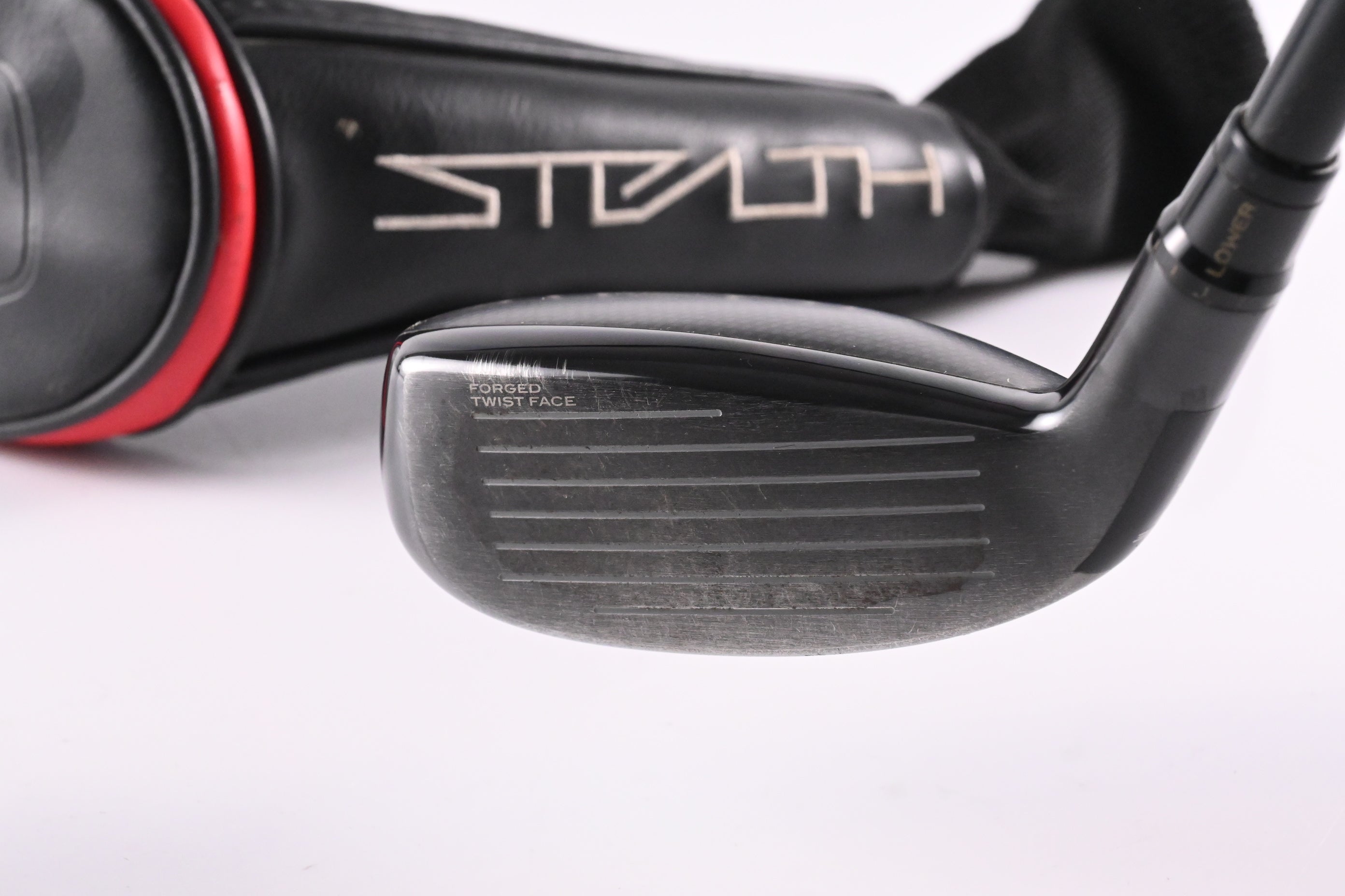 Taylormade Stealth Plus #2 Hybrid / 17 Degree / Stiff Flex HZRDUS Smoke Red RDX