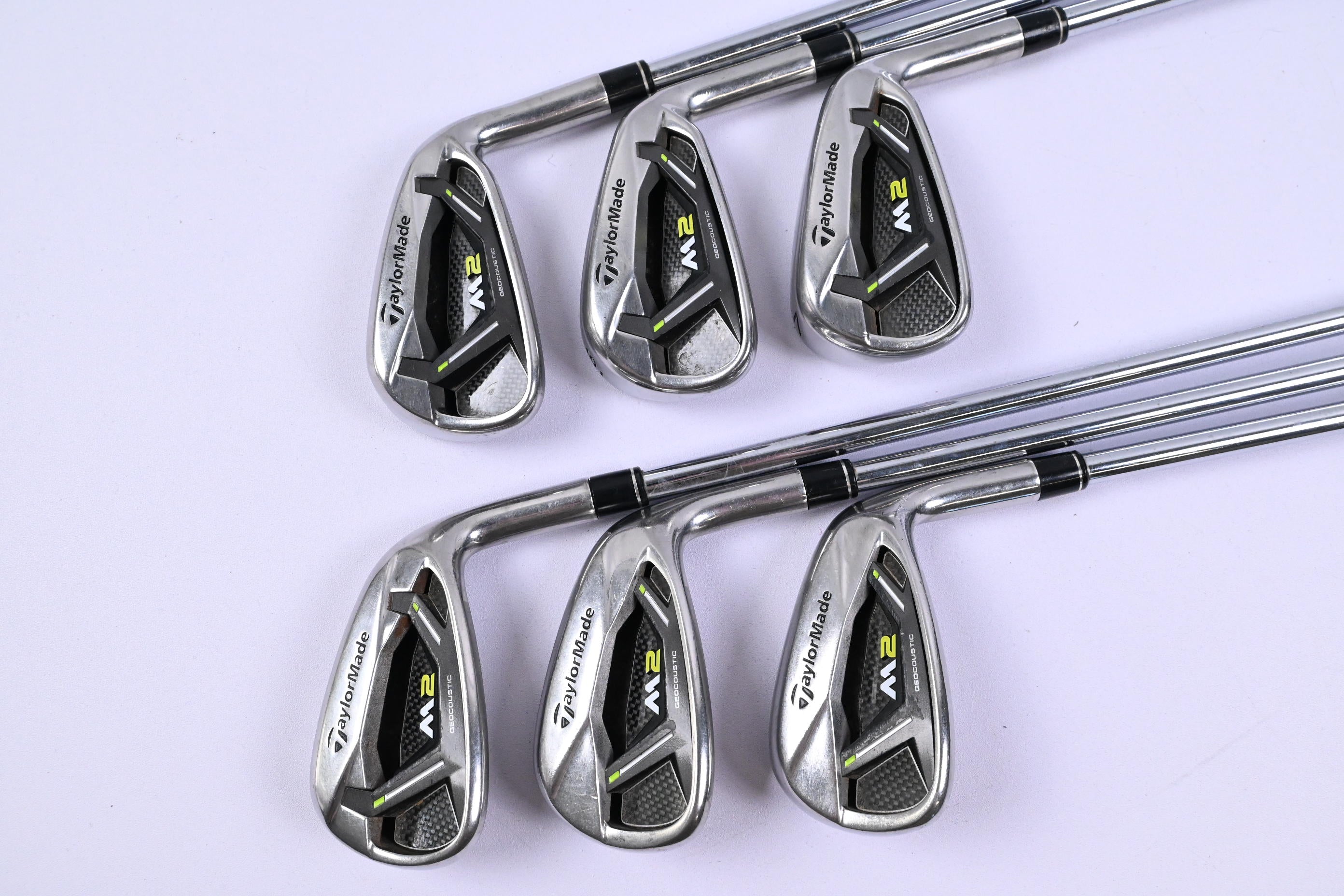 Taylormade M2 2017 Irons / 5-PW / Regular Flex KBS REAX Steel 88 Shafts