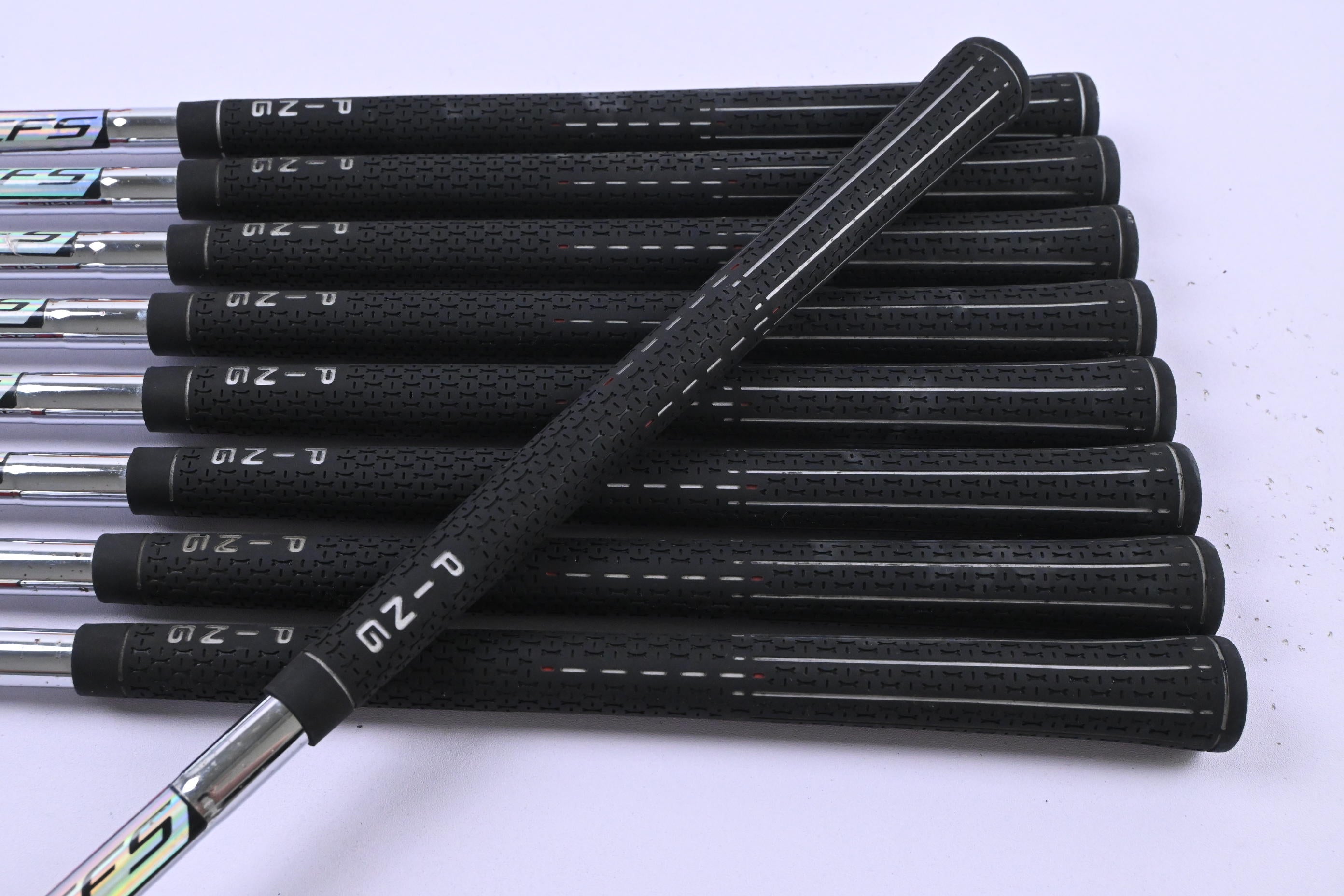 Left Hand Ping G25 Irons / 3-PW+SW / Black Dot / Regular Flex Ping CFS Shafts