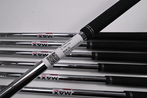 Taylormade Qi Max Irons / 5-PW+SW / Regular Flex KBS MAX MT 85 Shafts