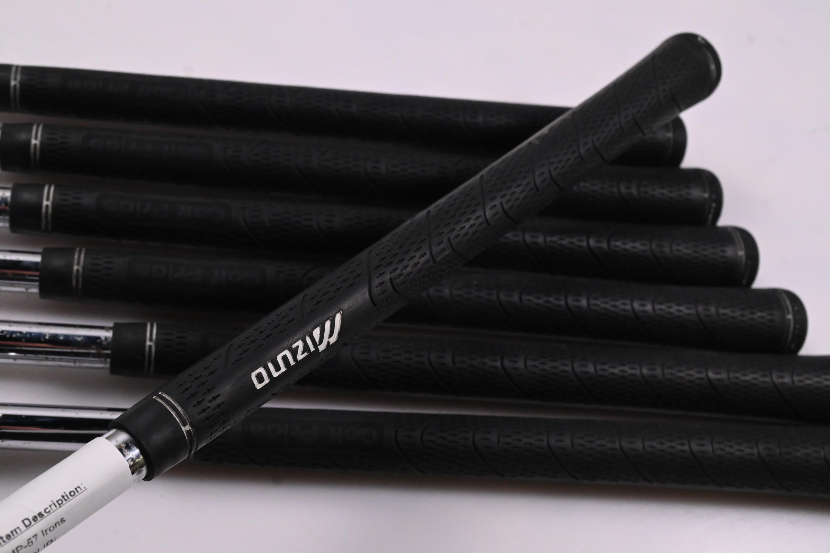 Mizuno MP-57 Irons / 4-PW / Regular Flex Dynamic Gold R300 Shafts