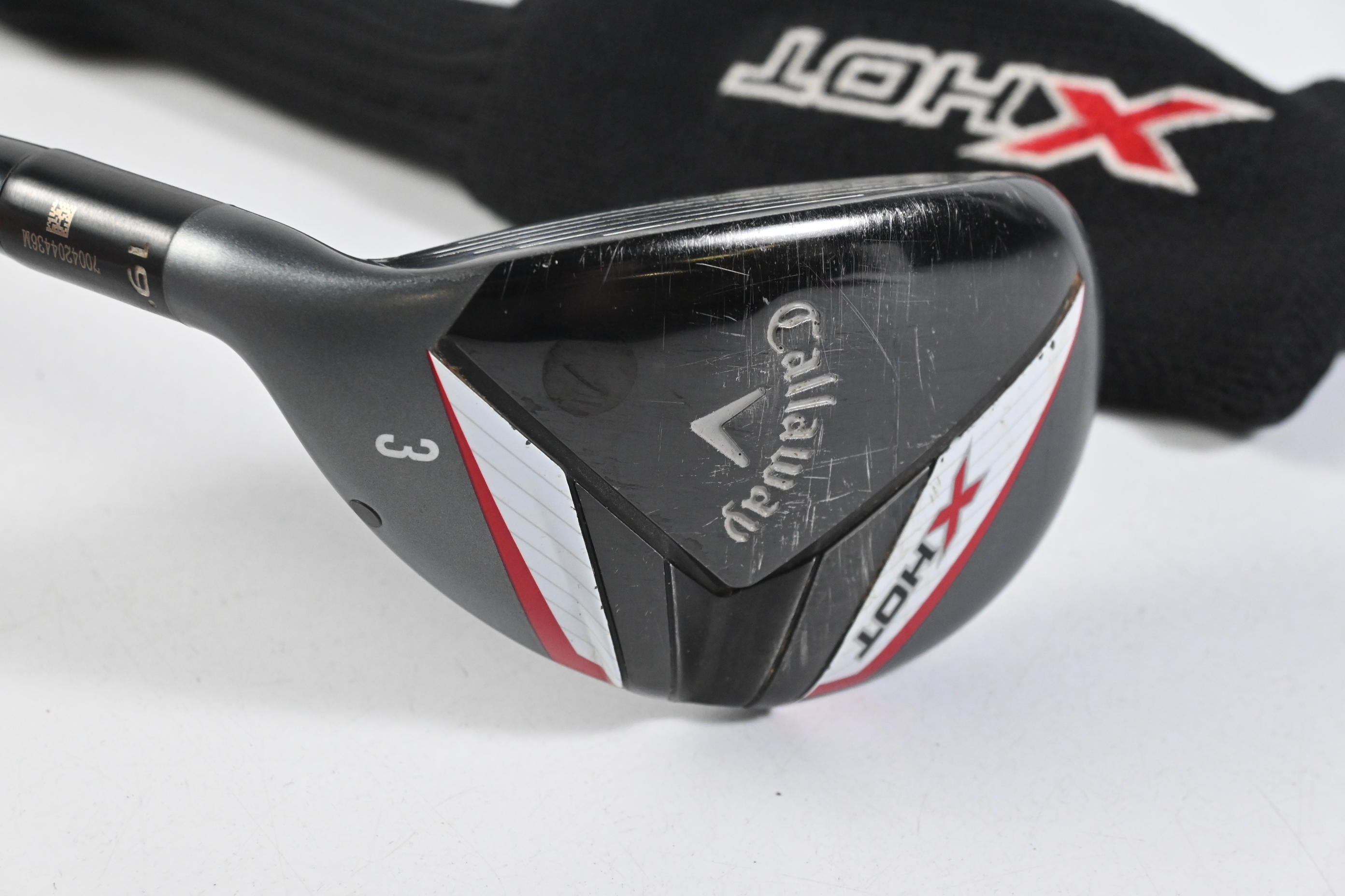 Left Hand Callaway X Hot #3 Hybrid / 19 Degree / Regular Flex Callaway X Hot 65