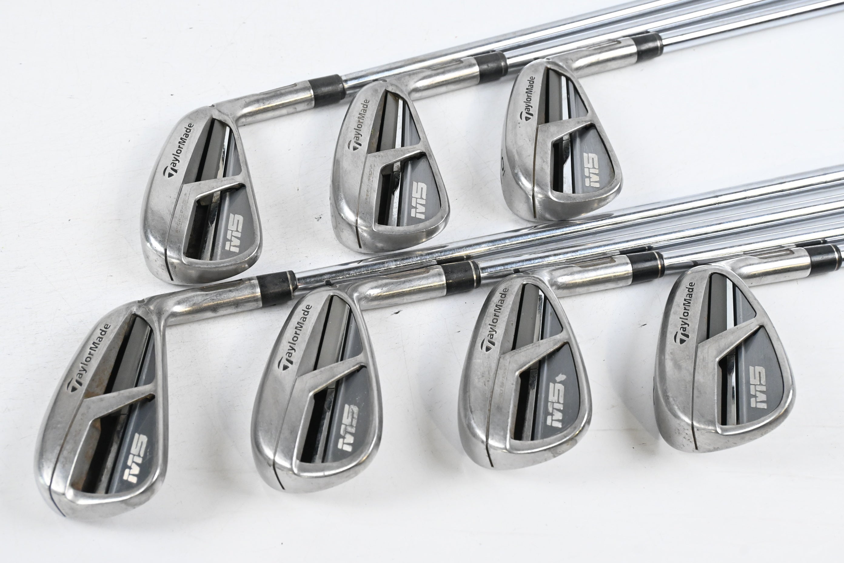 Taylormade M5 Irons / 4-PW / Stiff Flex KBS MAX MT 85 Shafts