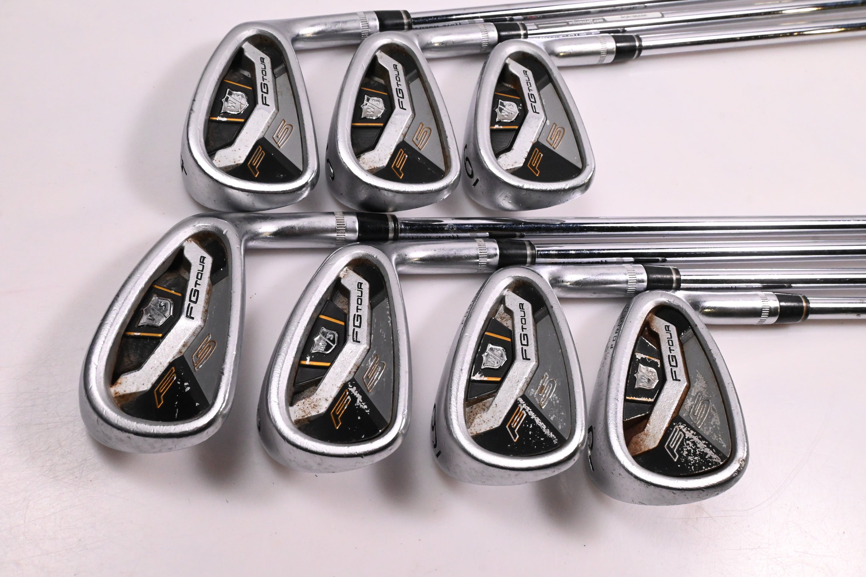 Wilson FG Tour F5 Irons / 4-PW / Regular Flex Dynamic Gold XP R300 Shafts
