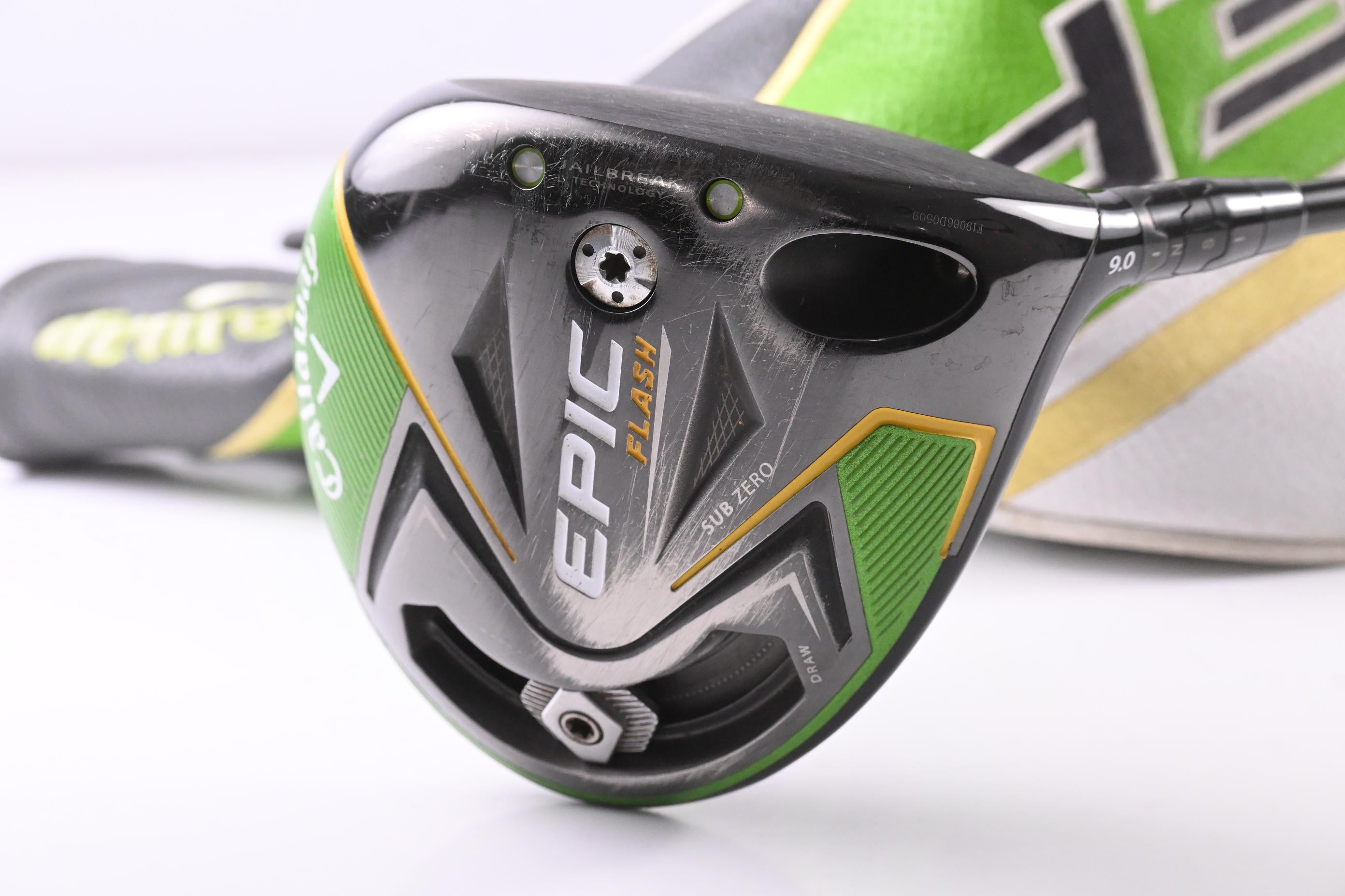 Callaway Epic Flash Sub Zero Driver / 9 Degree / Stiff Flex Tensei AV Blue 65