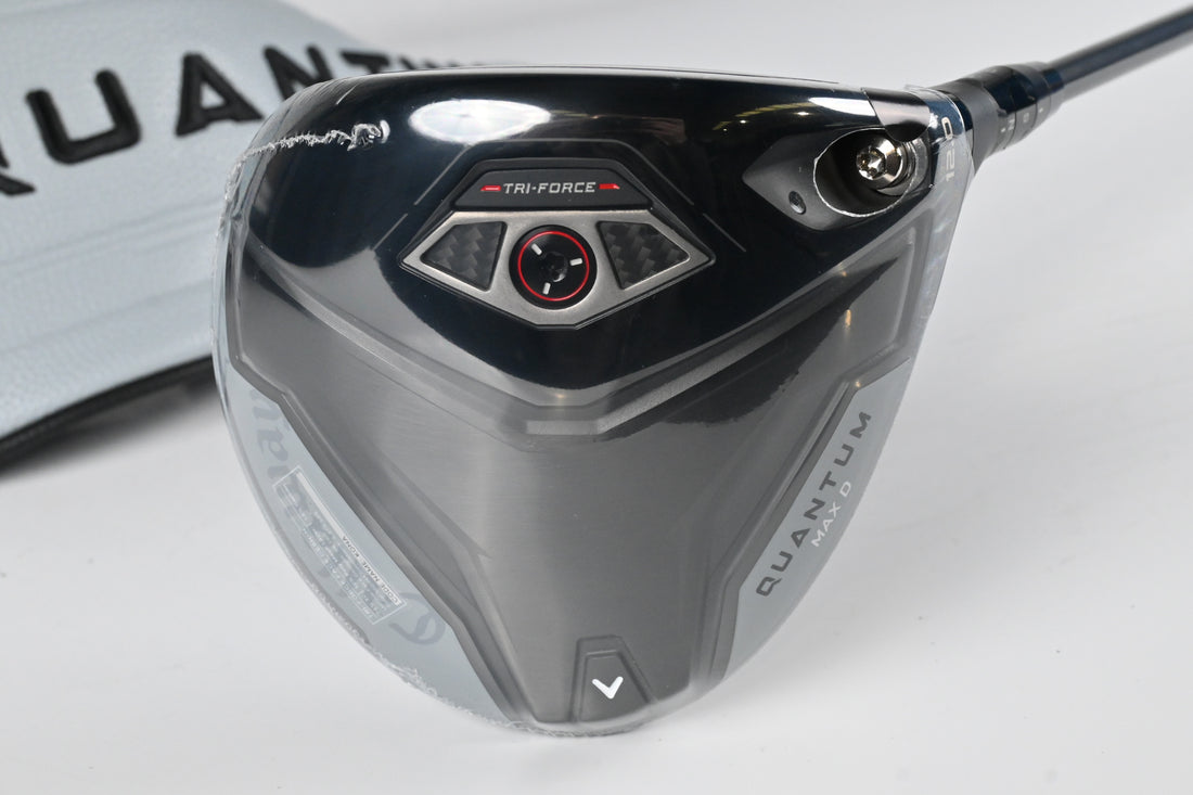 Callaway Quantum Max D Driver / 12 Degree / Stiff Flex Evenflow Riptide 50 Shaft