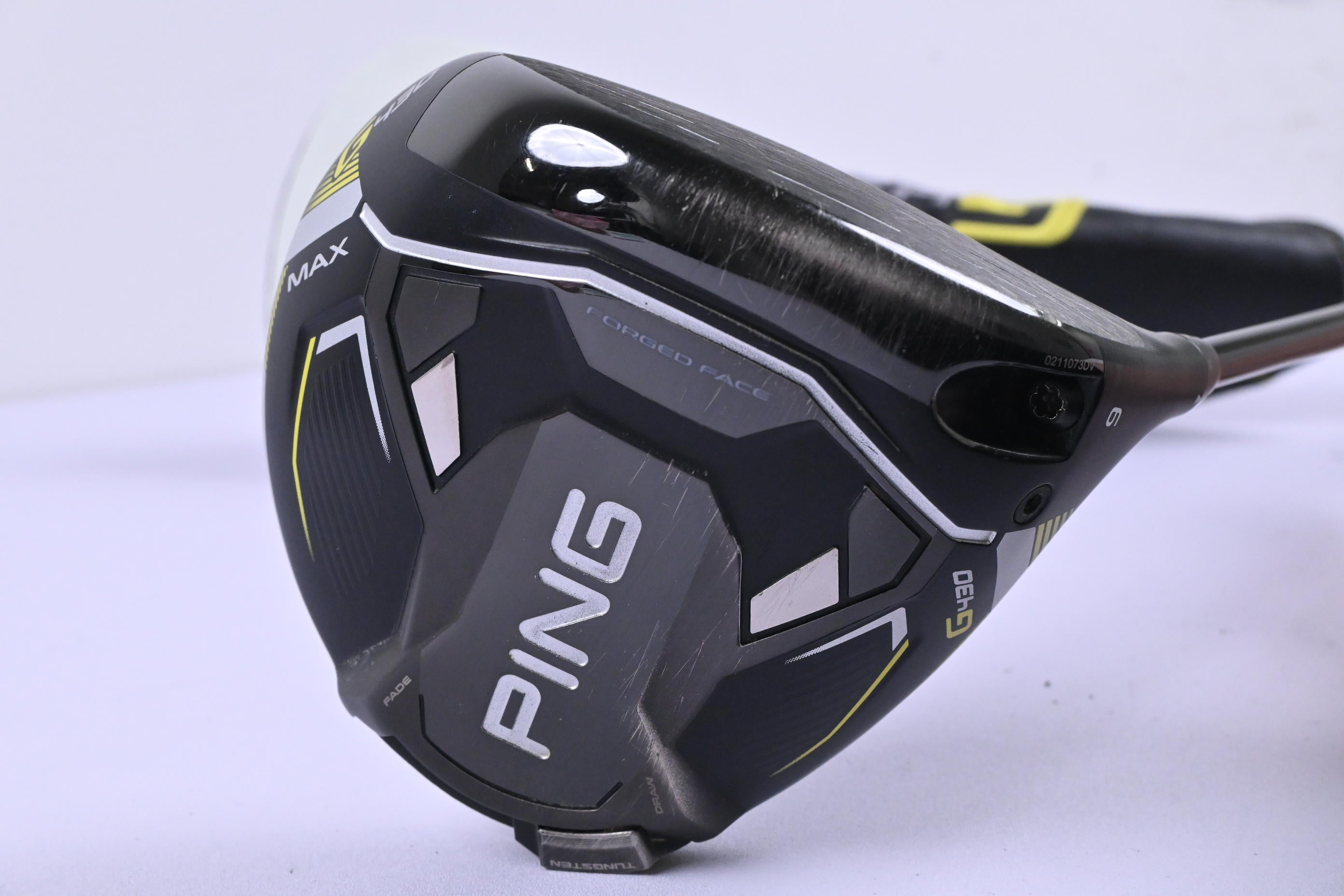 Ping G430 Max Driver / 9 Degree / Stiff Flex HZRDUS Smoke Red RDX 60 Shaft