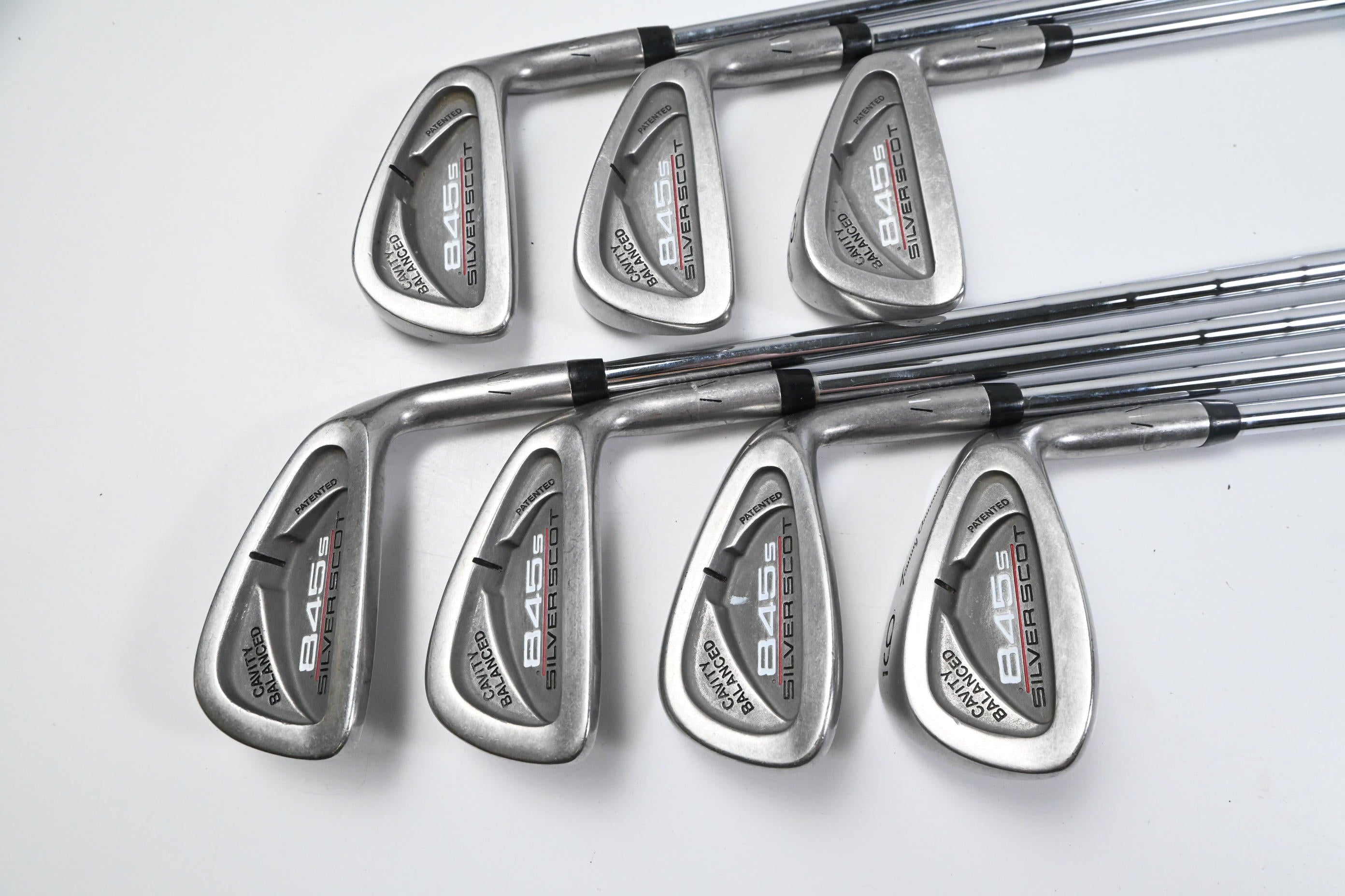Tommy Armour 845S Silver Scot Irons / 3-9i / Stiff Flex Tour Step Shafts