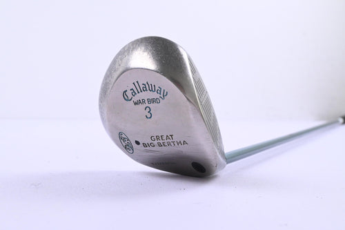 Callaway Big Bertha Warbird #3 Wood / 15 Degree / Senior Flex Callaway Shaft
