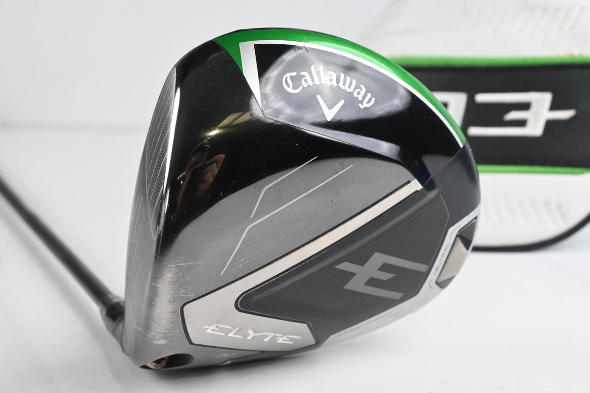 Left Hand Callaway Elyte X Driver / 9 Degree / Regular Flex Vanquish 5