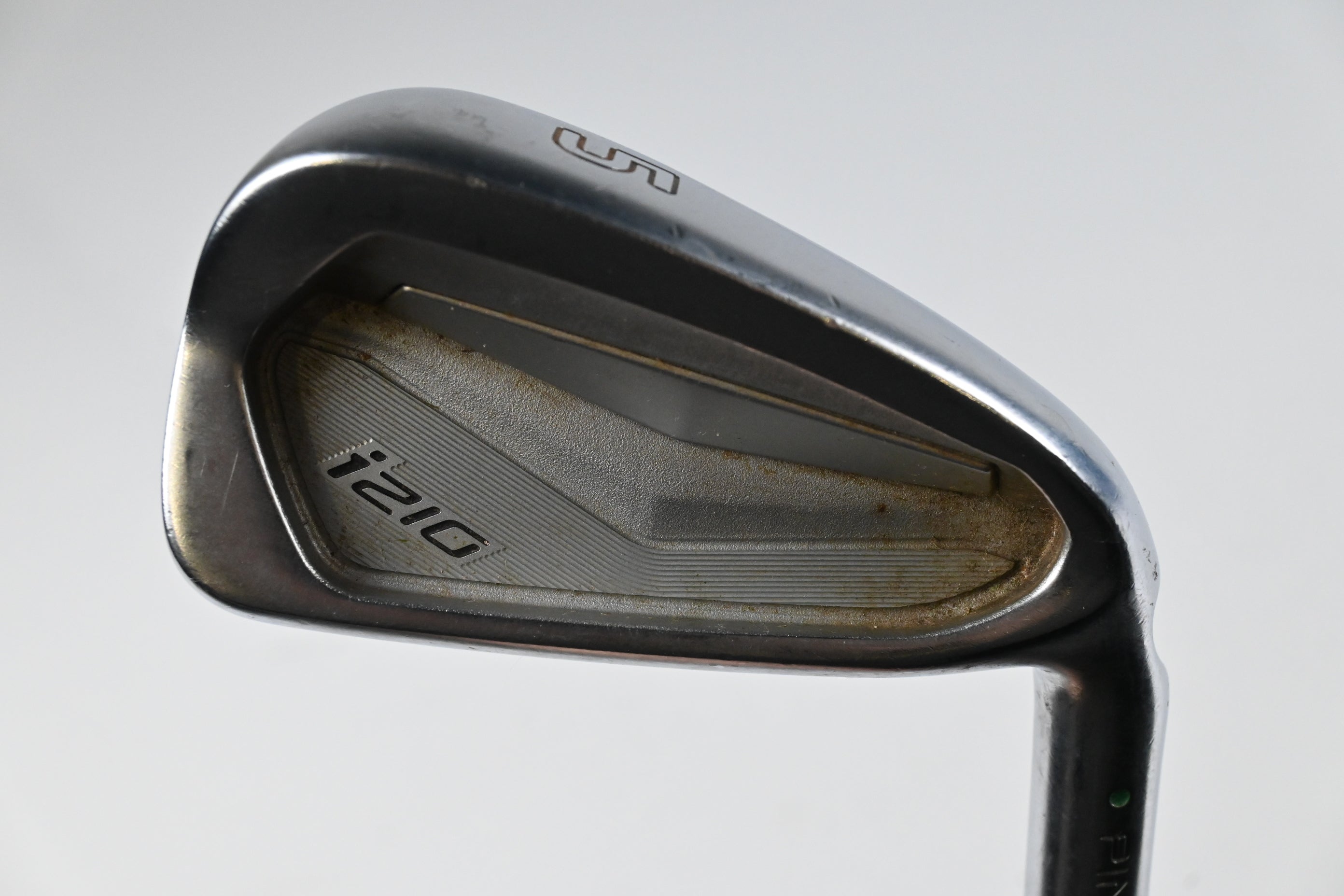 Ping i210 #5 Iron / 26 Degree / Green Dot / Regular Flex Ping AWT 2.0 Steel Shaft