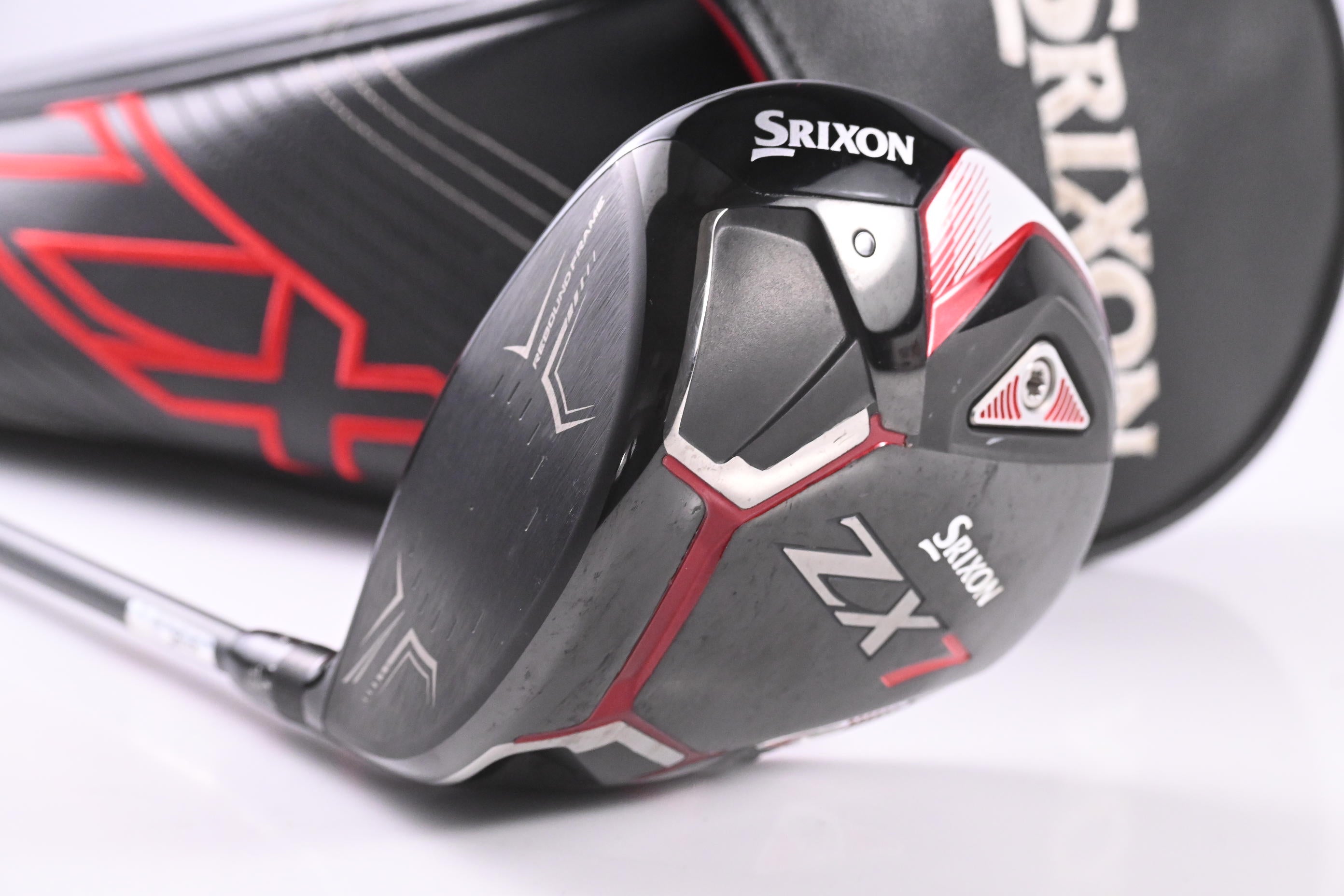 Left Hand Srixon ZX7 Driver / 9.5 Degree / Stiff Flex HZRDUS Smoke Black 60