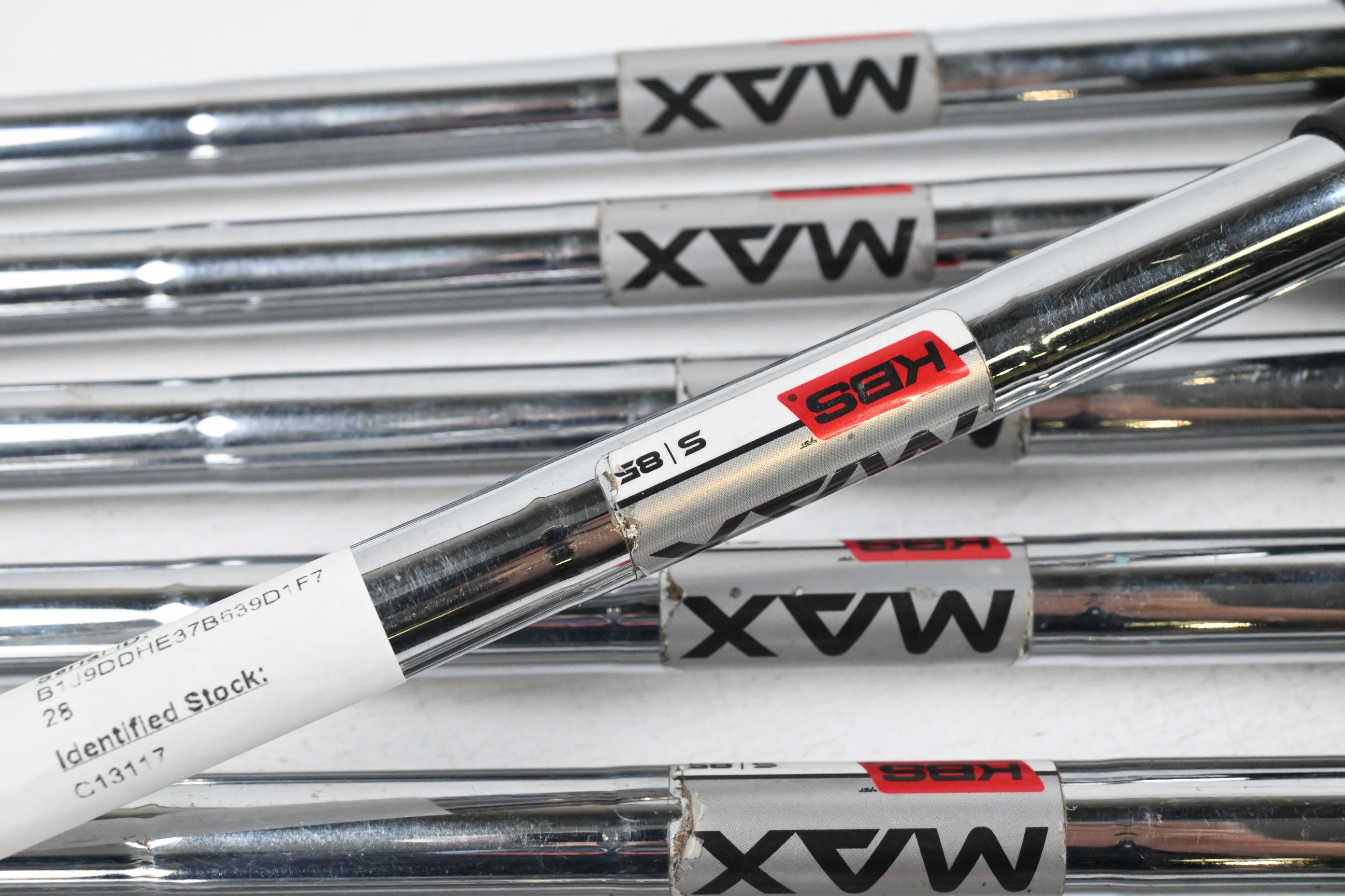 Taylormade M5 Irons / 4-PW / Stiff Flex KBS MAX MT 85 Shafts