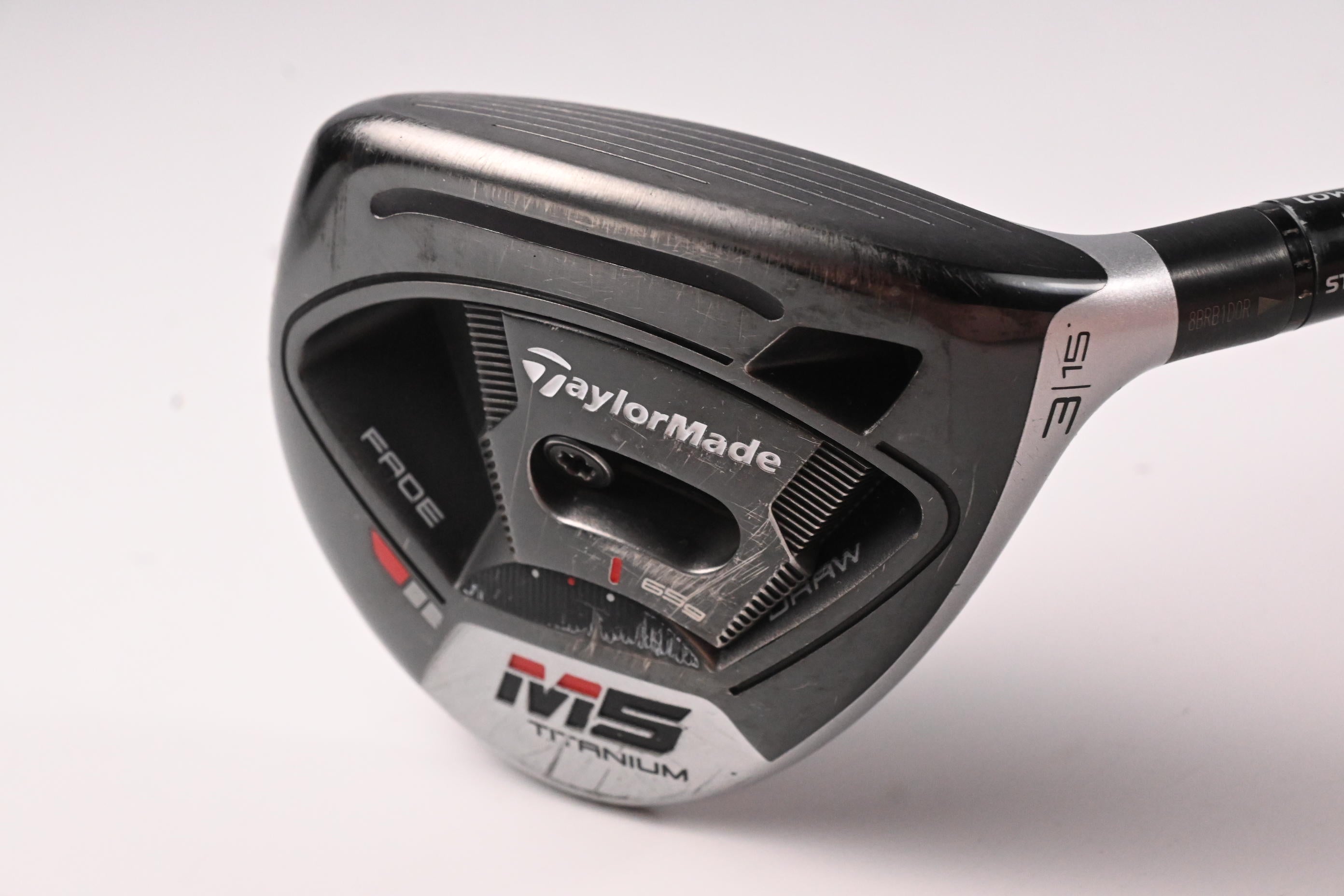 Taylormade M5 #3 Wood / 15 Degree / Stiff Flex Project X Blue Shaft