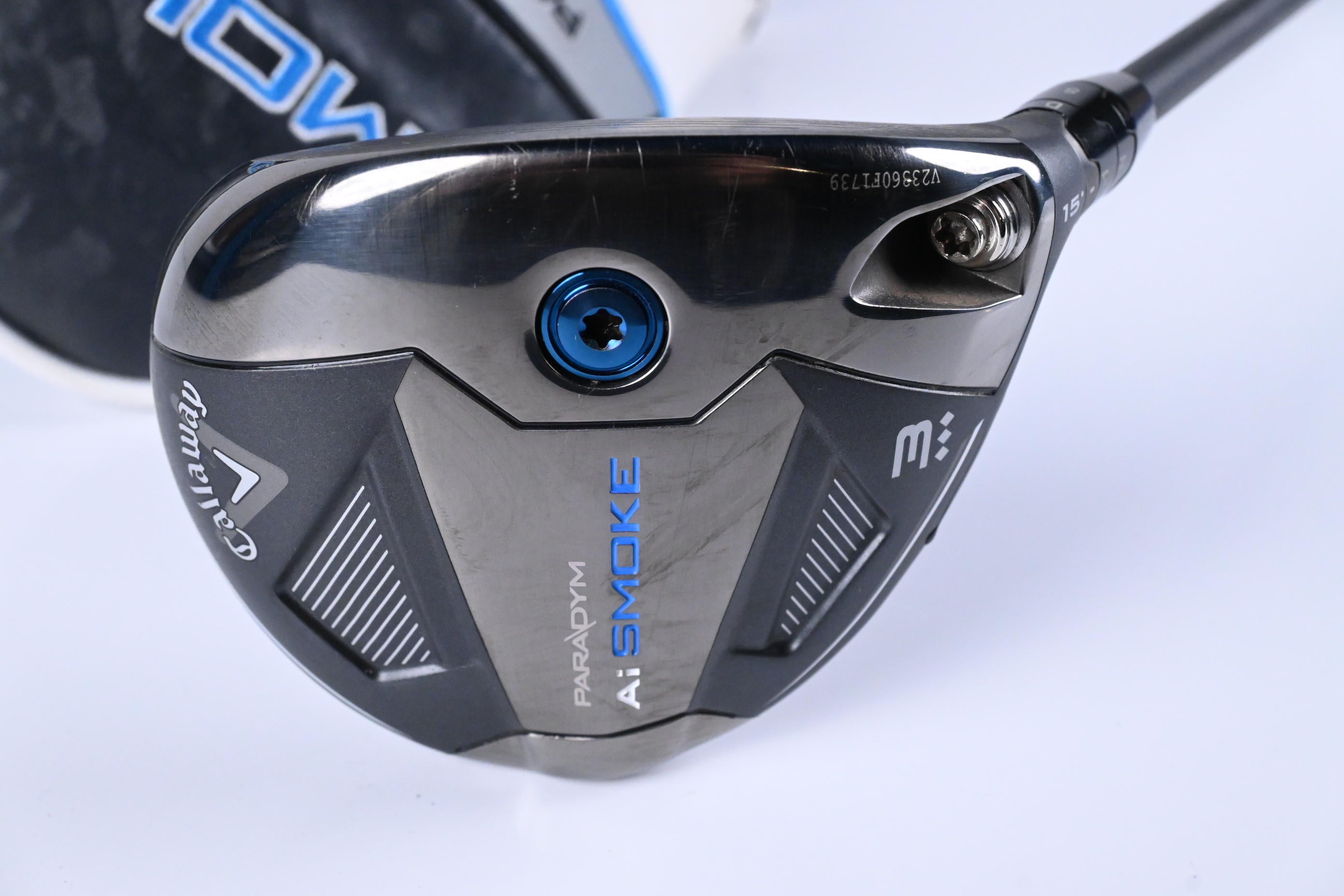 Callaway Paradym Ai Smoke TD #3 Wood / 15 Degree / Stiff Flex Tensei AV Blue 75