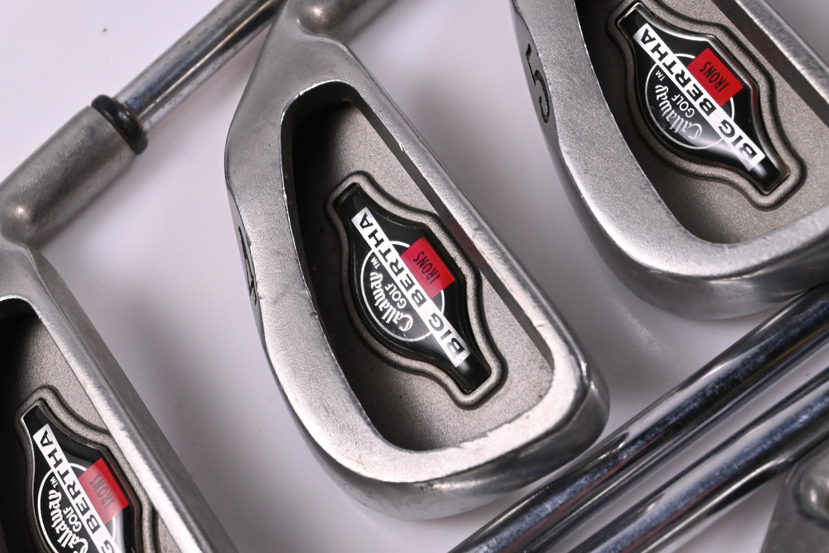 Callaway Big Bertha 1996 Irons / 3-PW+SW / UniFlex Memphis 10 Shafts