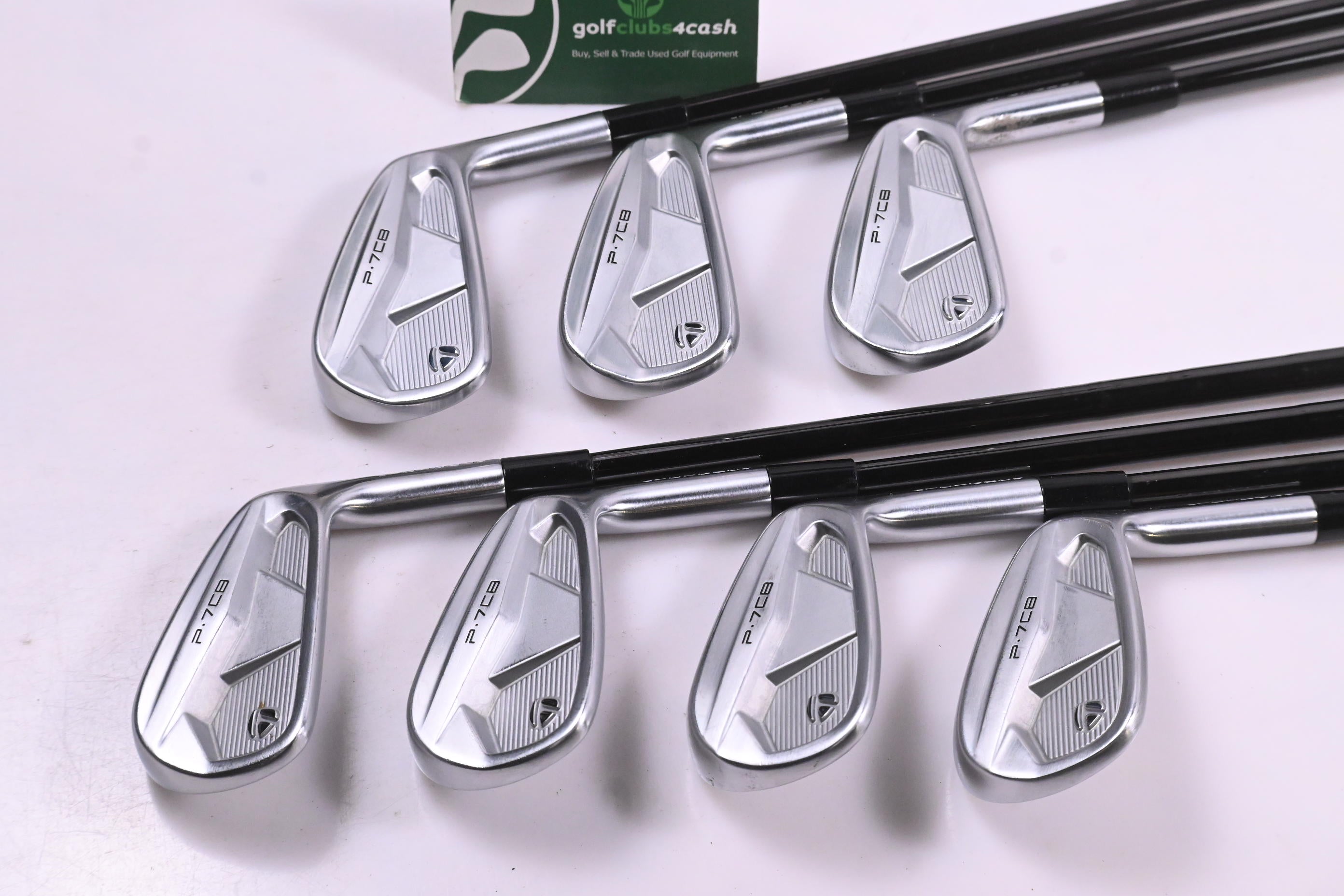 Taylormade P.7CB Irons / 4-PW / Stiff Flex KBS Tour Shafts