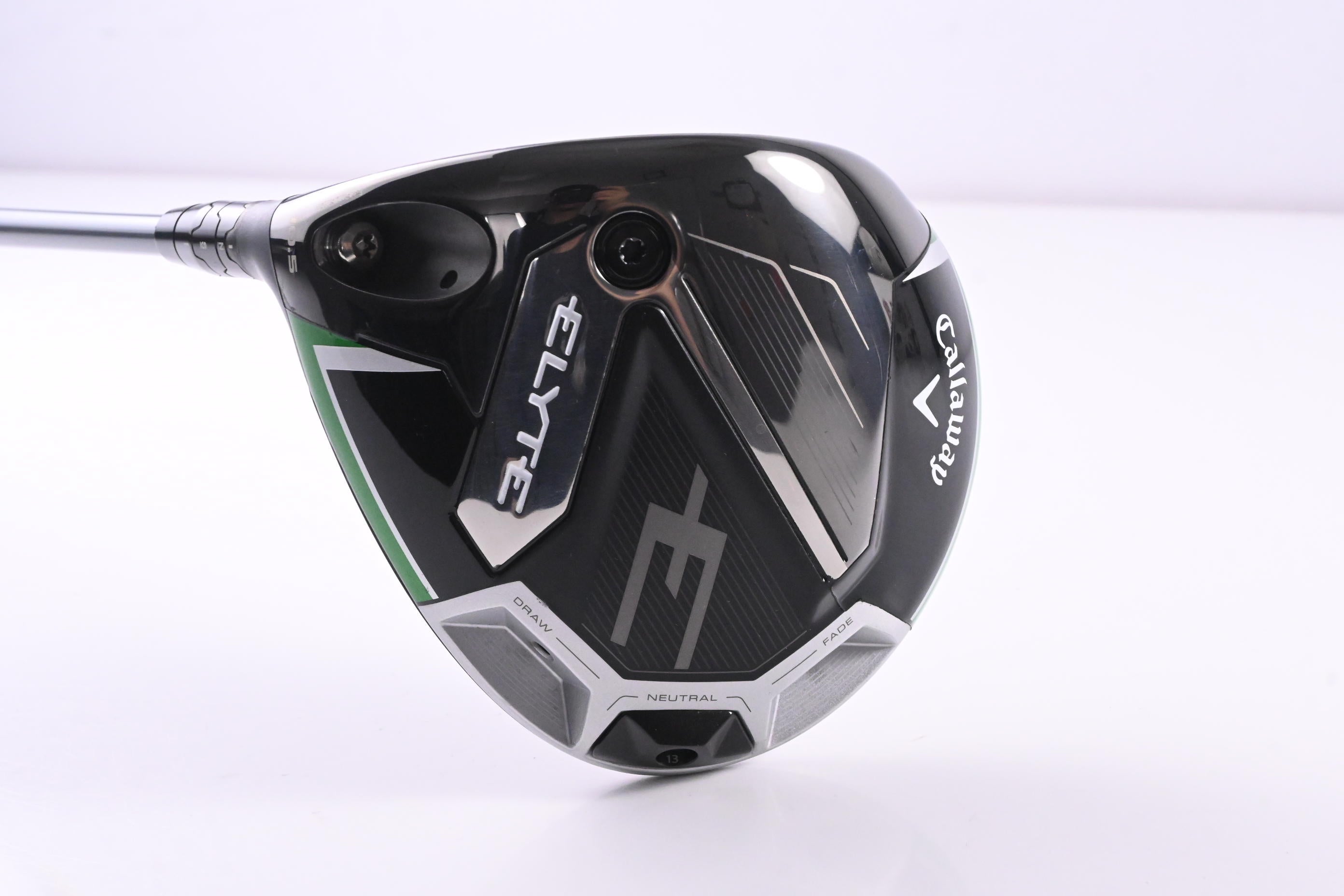 Left Hand Callaway Elyte Driver / 10.5 Degree / Regular Flex Denali Charcoal 50