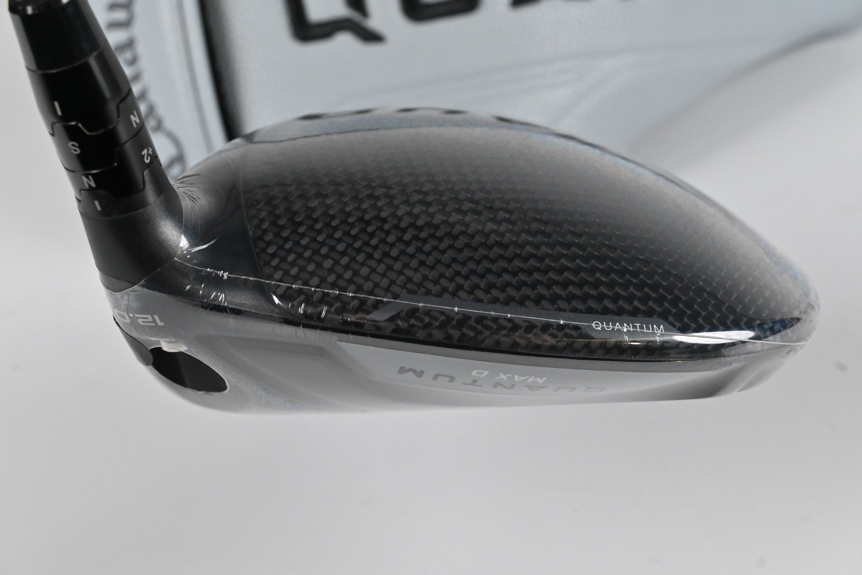 Callaway Quantum Max D Driver / 12 Degree / Stiff Flex Evenflow Riptide 50 Shaft