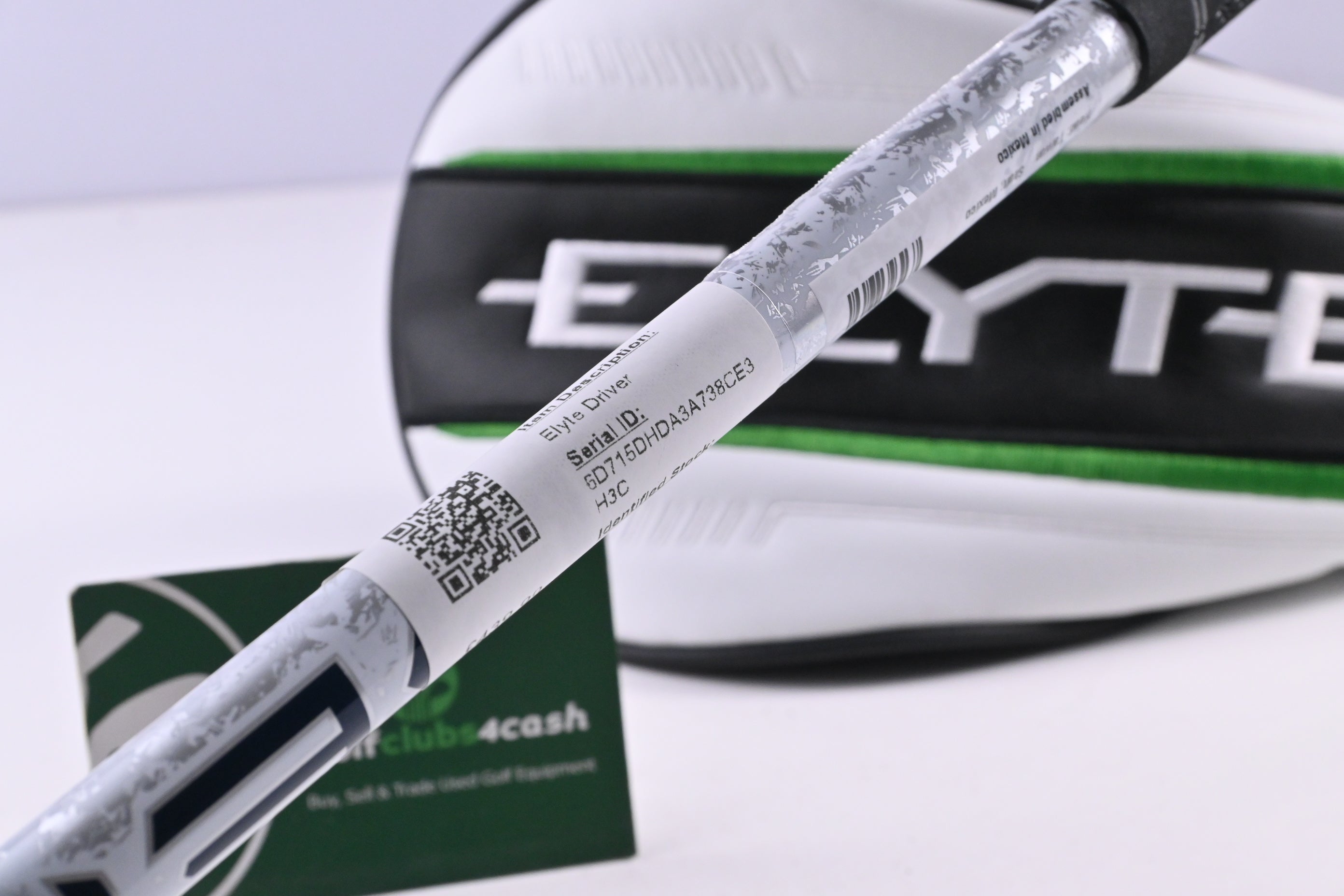 Callaway Elyte Driver / 10.5 Degree / Stiff Flex Denali Charcoal 50 Shaft