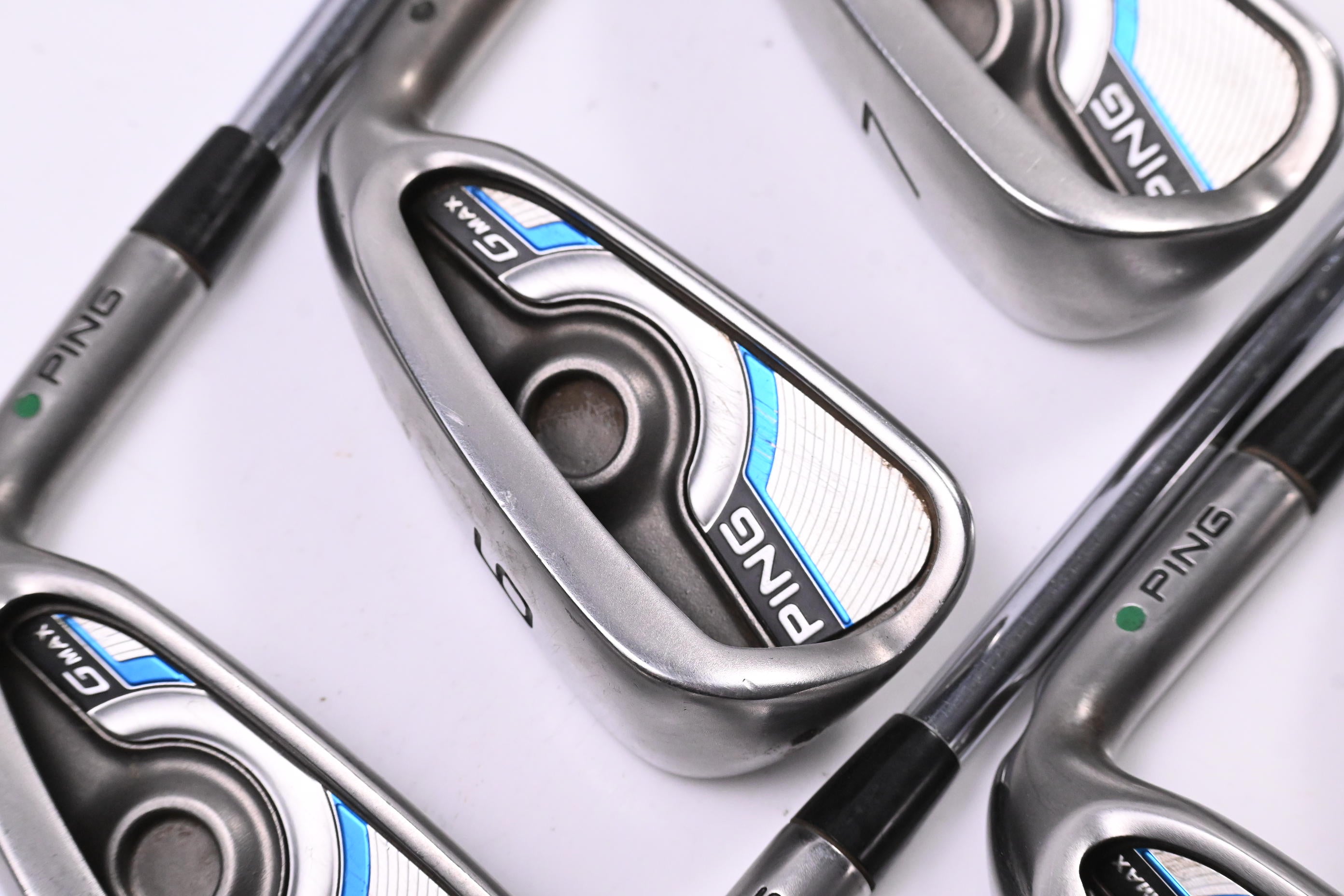 Ping GMax Irons / 5-PW / Black Dot / Regular Flex Ping CFS Distance Shafts