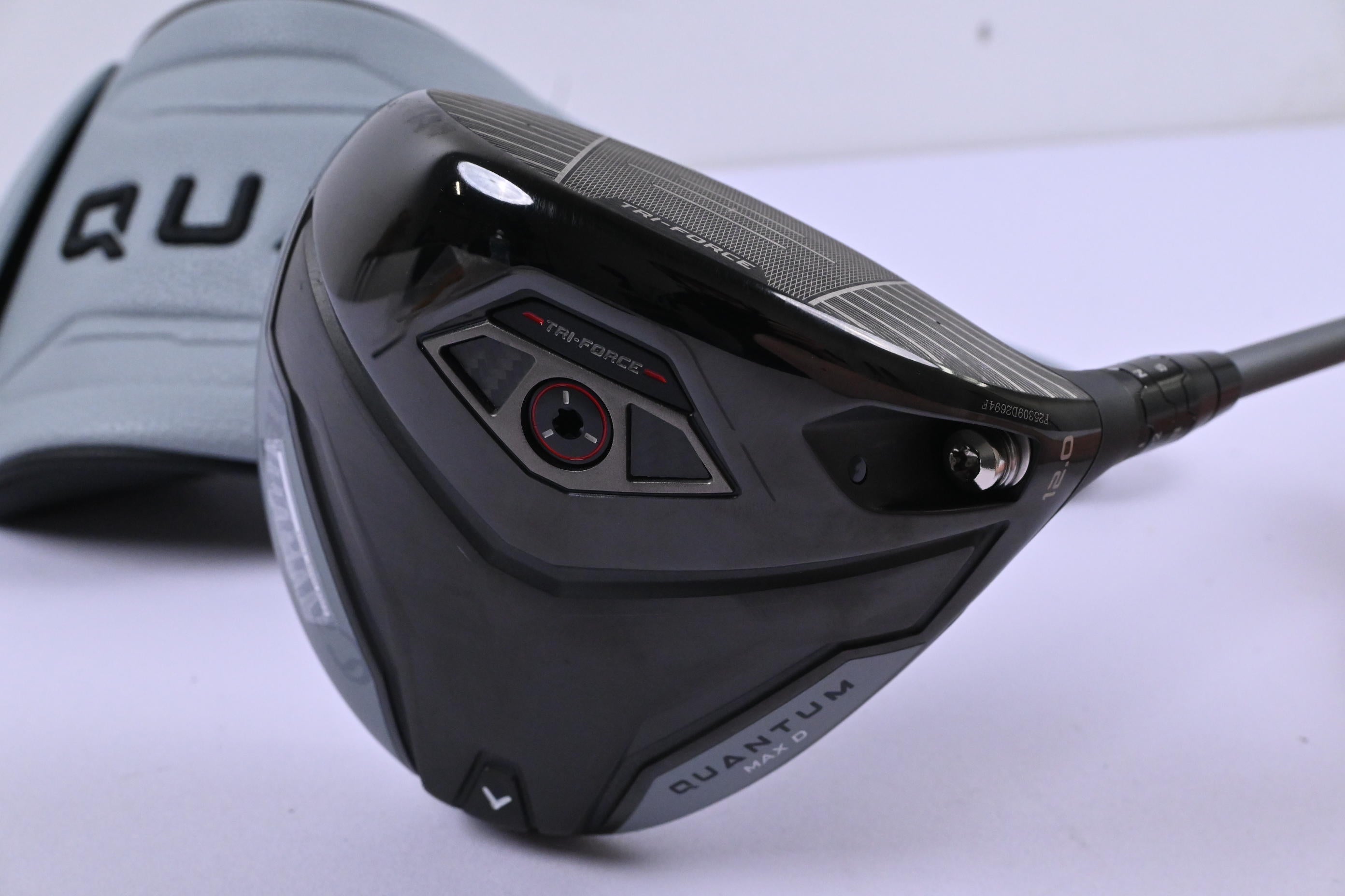 Callaway Quantum Max D Driver / 12 Degree / Stiff Flex Denali Frost Silver 60