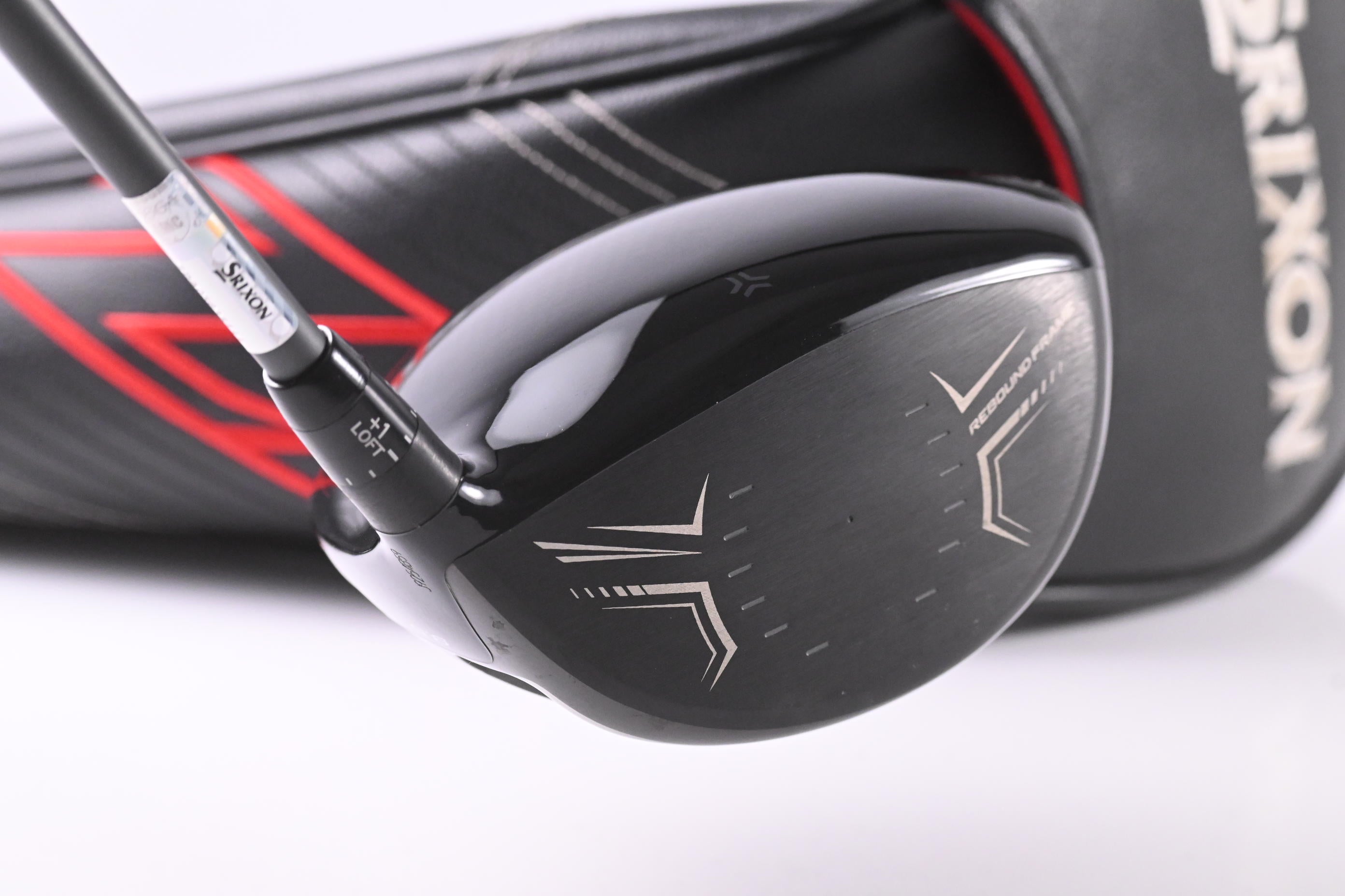 Left Hand Srixon ZX7 Driver / 9.5 Degree / Stiff Flex HZRDUS Smoke Black 60