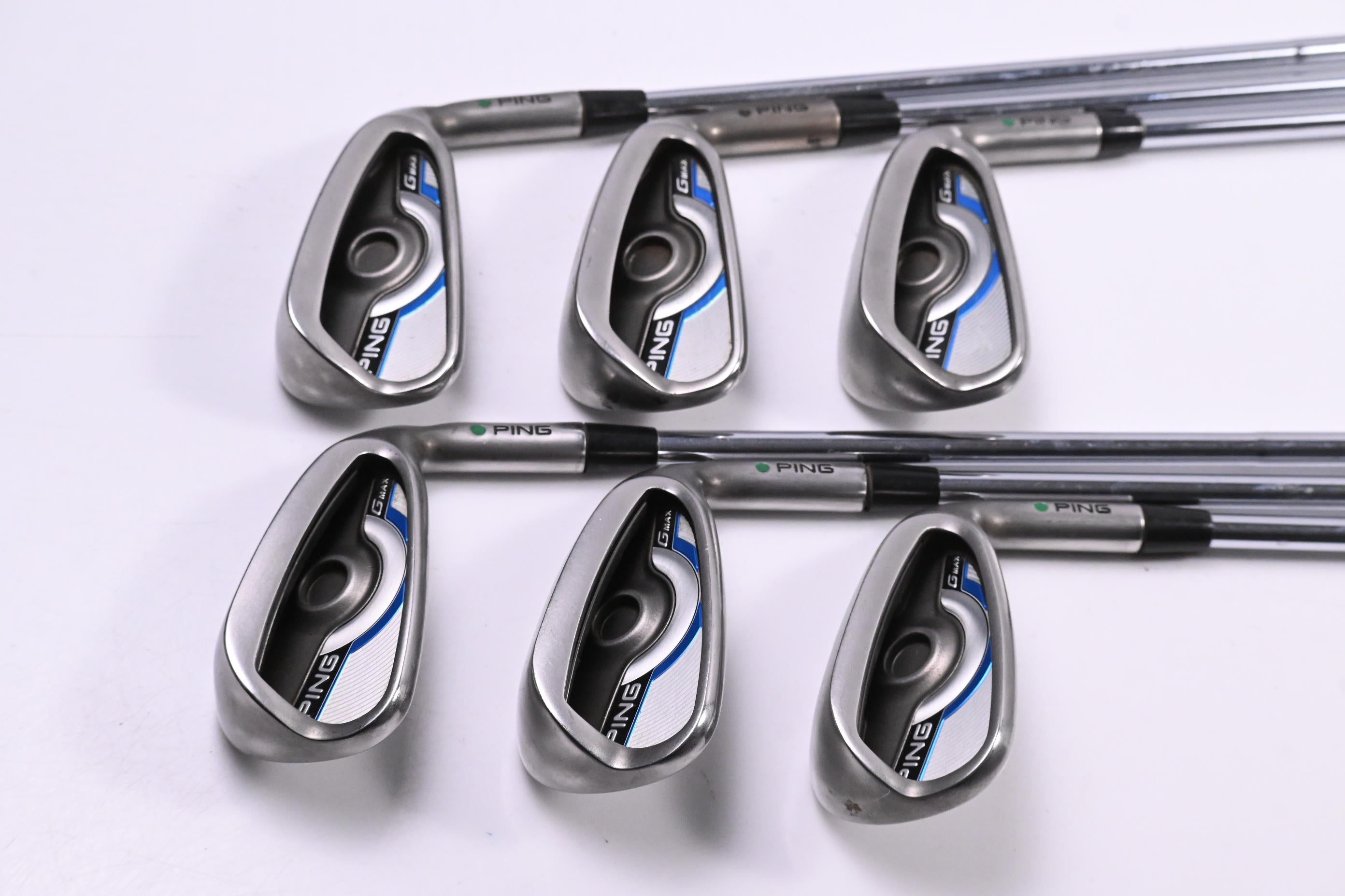 Ping GMax Irons / 5-PW / Black Dot / Regular Flex Ping CFS Distance Shafts