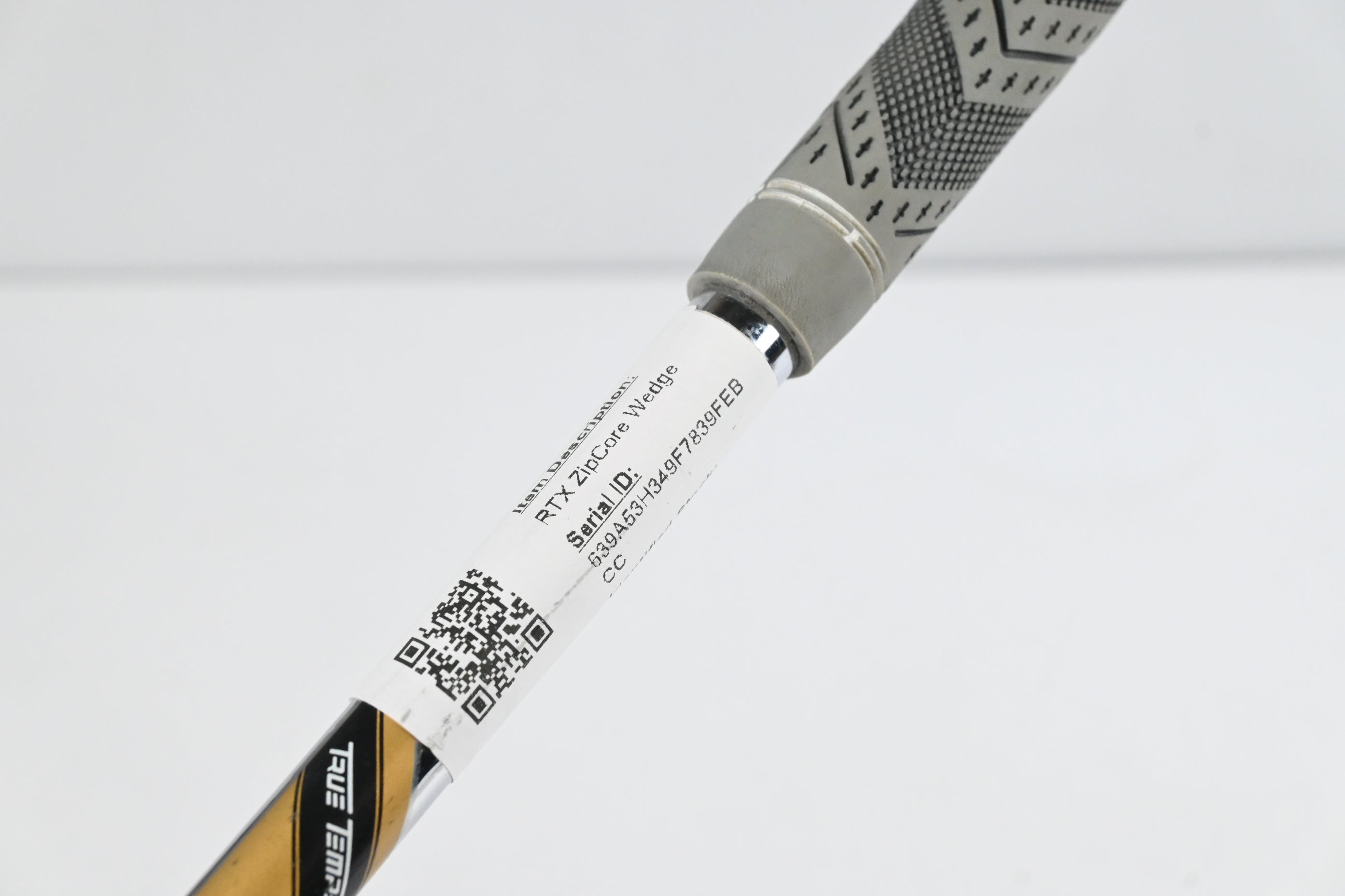 Cleveland RTX ZipCore Lob Wedge / 58 Degree / Wedge Flex Dynamic Gold Spinner