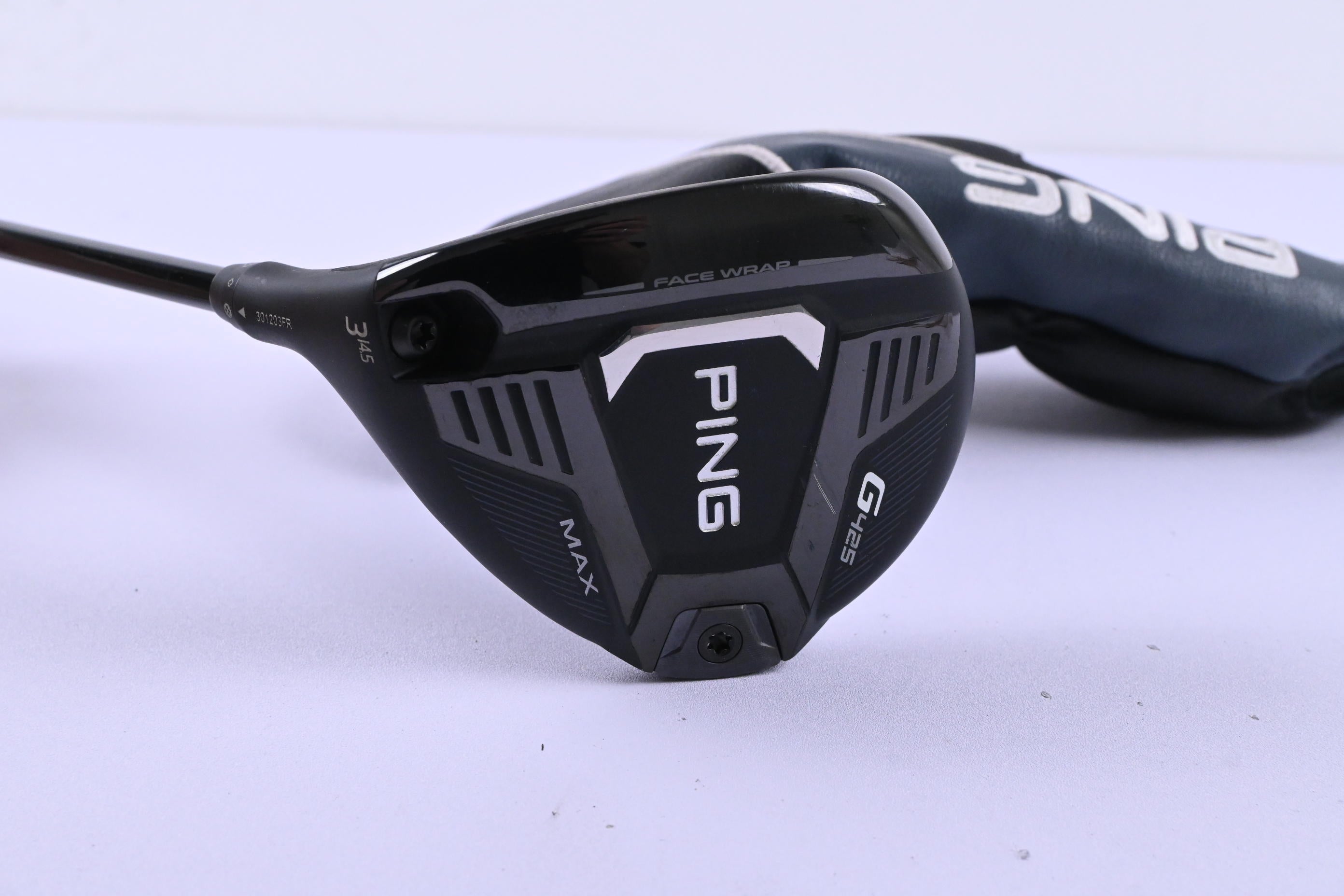 Left Hand Ping G425 Max #3 Wood / 14.5 Degree / Regular Flex Tensei Raw Orange