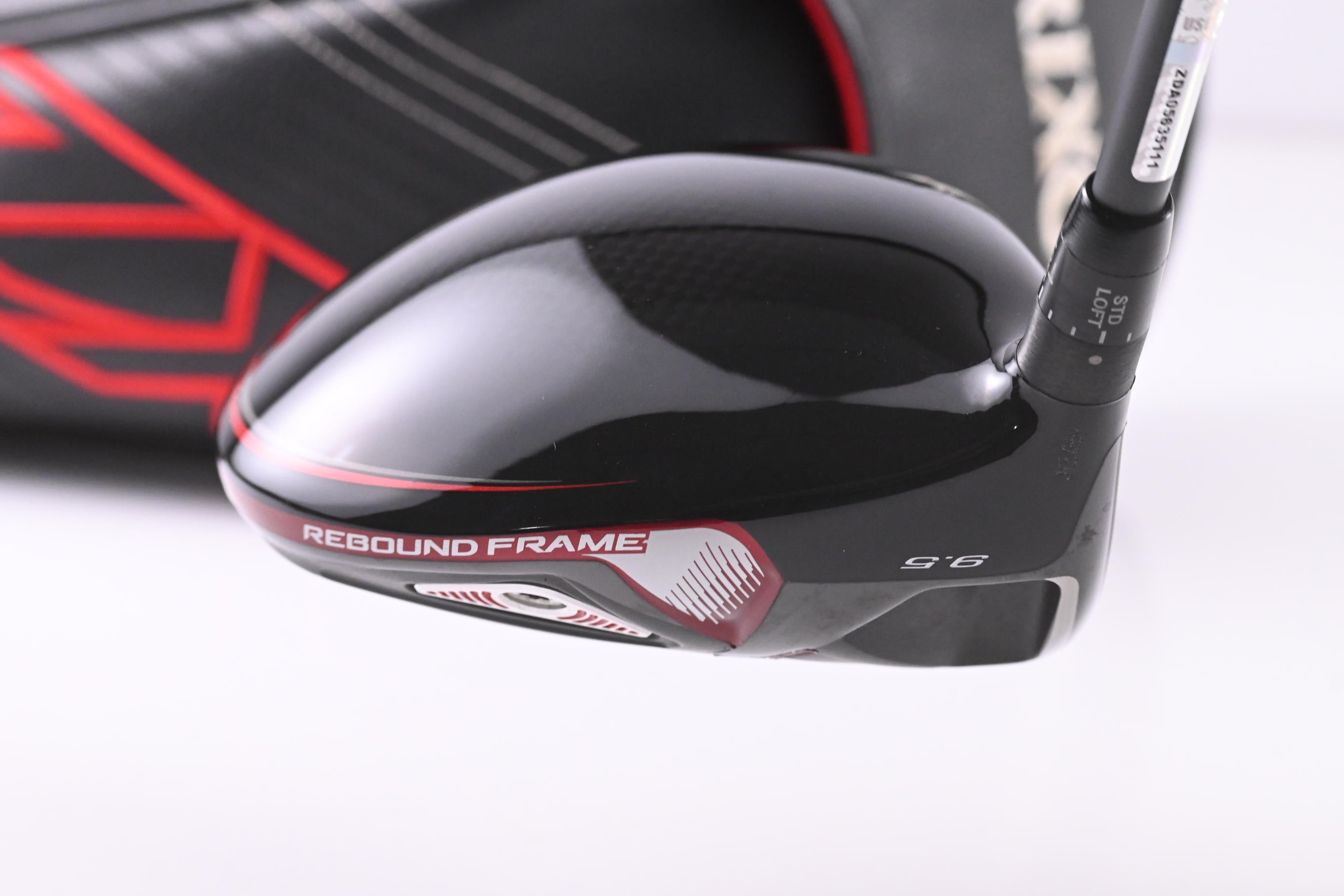 Left Hand Srixon ZX7 Driver / 9.5 Degree / Stiff Flex HZRDUS Smoke Black 60