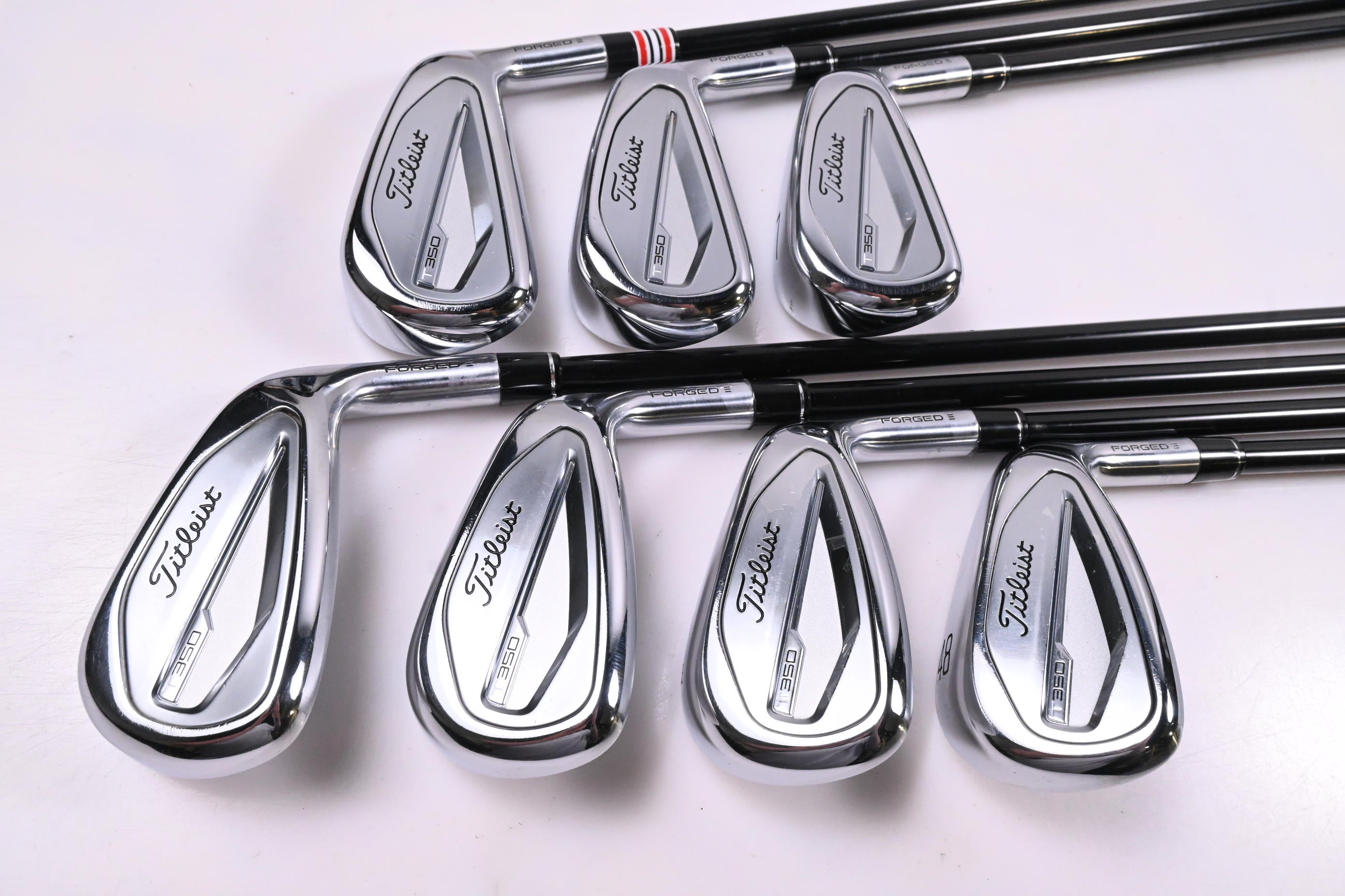 Titleist T350 Irons / 5-PW+48° / Senior Flex Tensei AV Red AM(2) Shafts