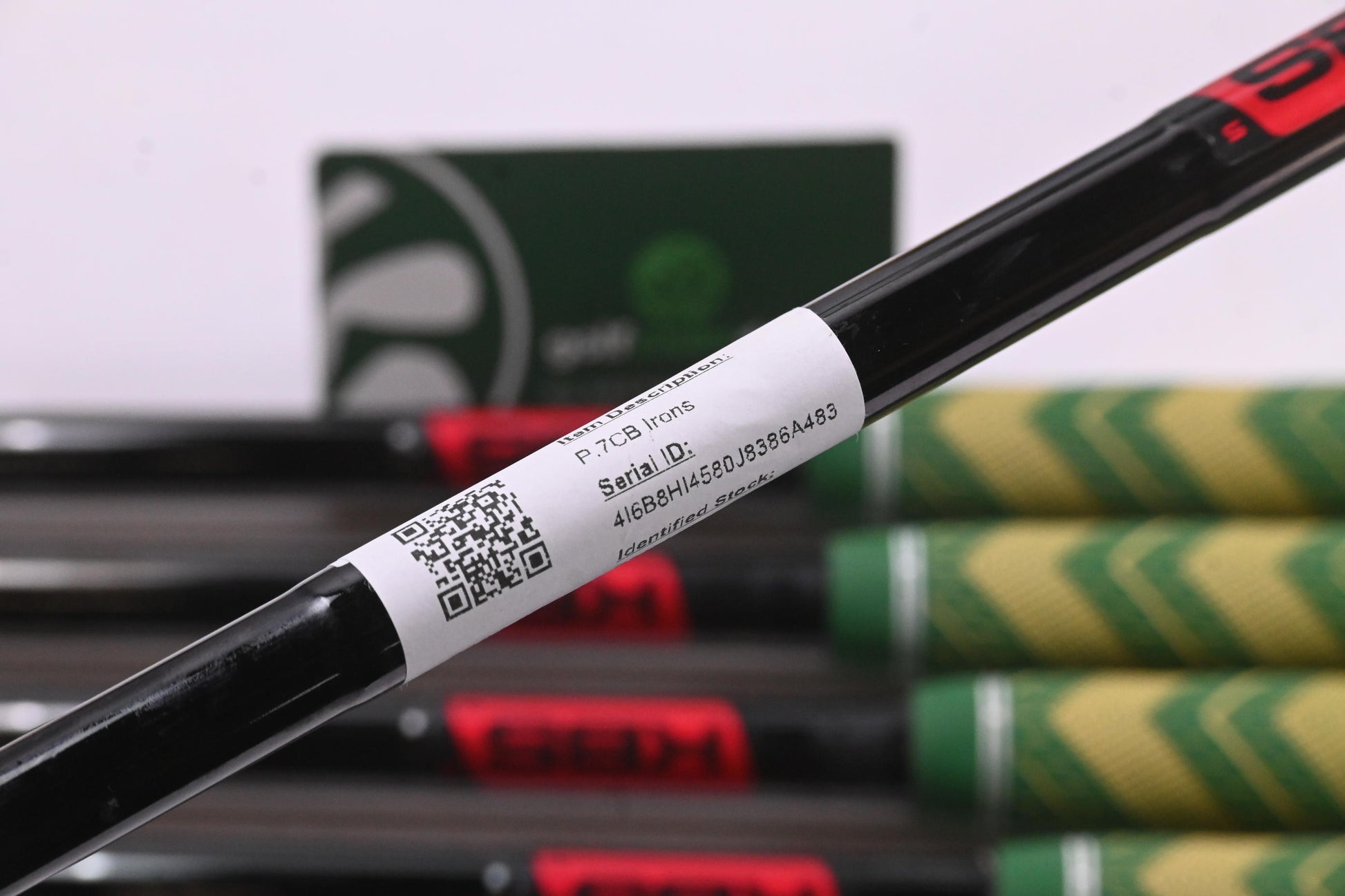 Taylormade P.7CB Irons / 4-PW / Stiff Flex KBS Tour Shafts