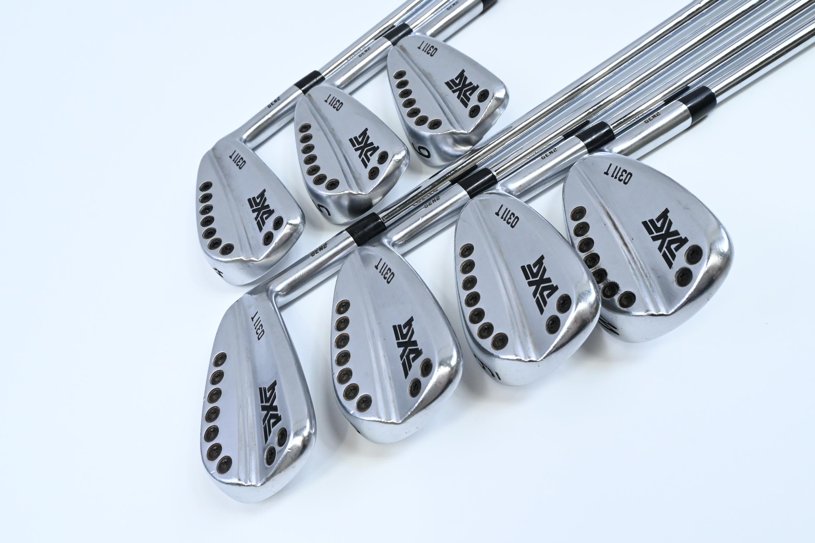 PXG 0311 T Gen2 Irons / 4-PW / Stiff Flex Steel Shafts
