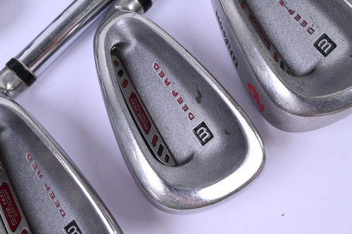 Wilson Deep Red Irons / 4-9i / Regular Flex Fluid Feel Fat Shaft